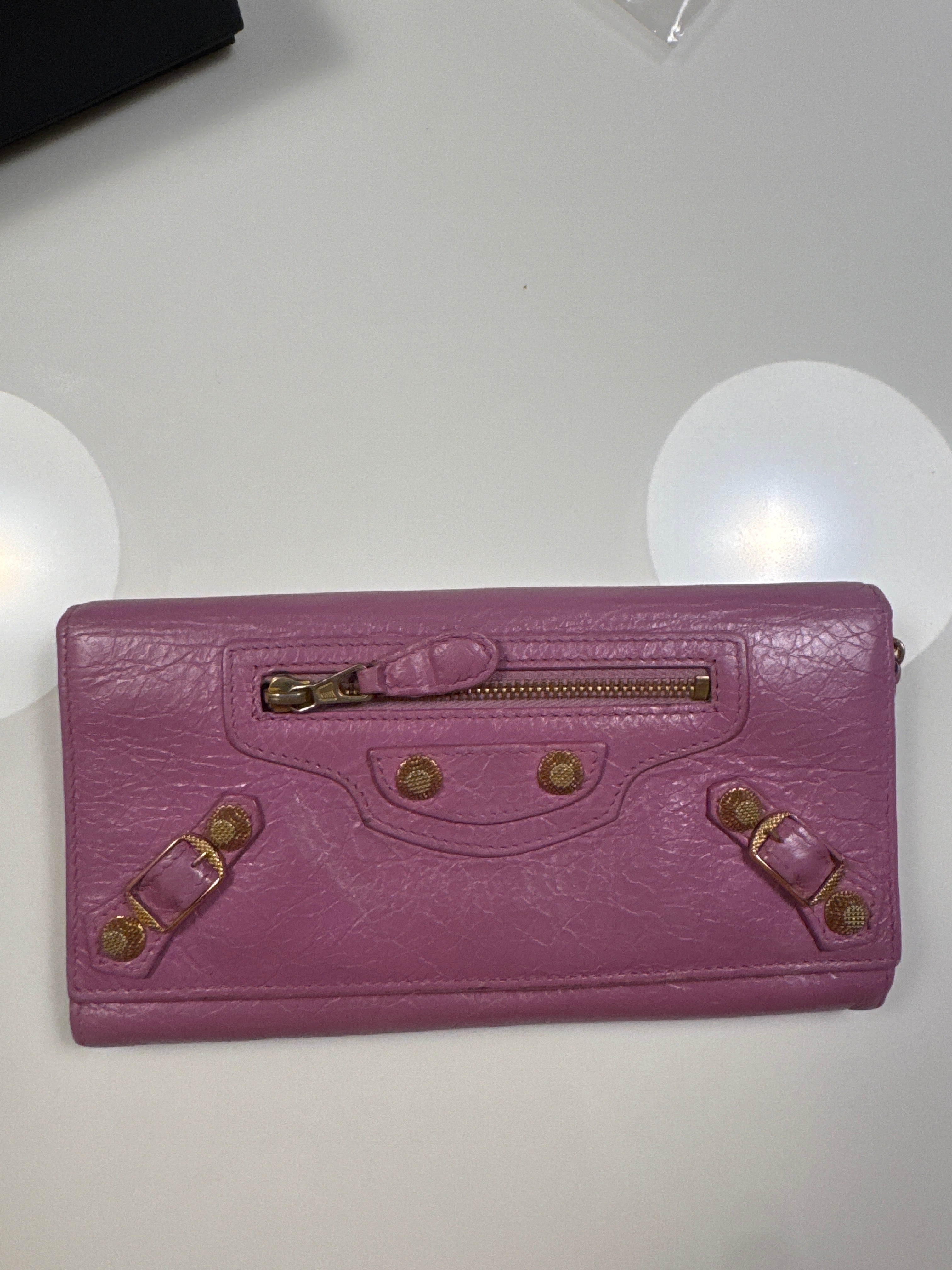 Balenciaga Long Wallet Leather  DXBS6341