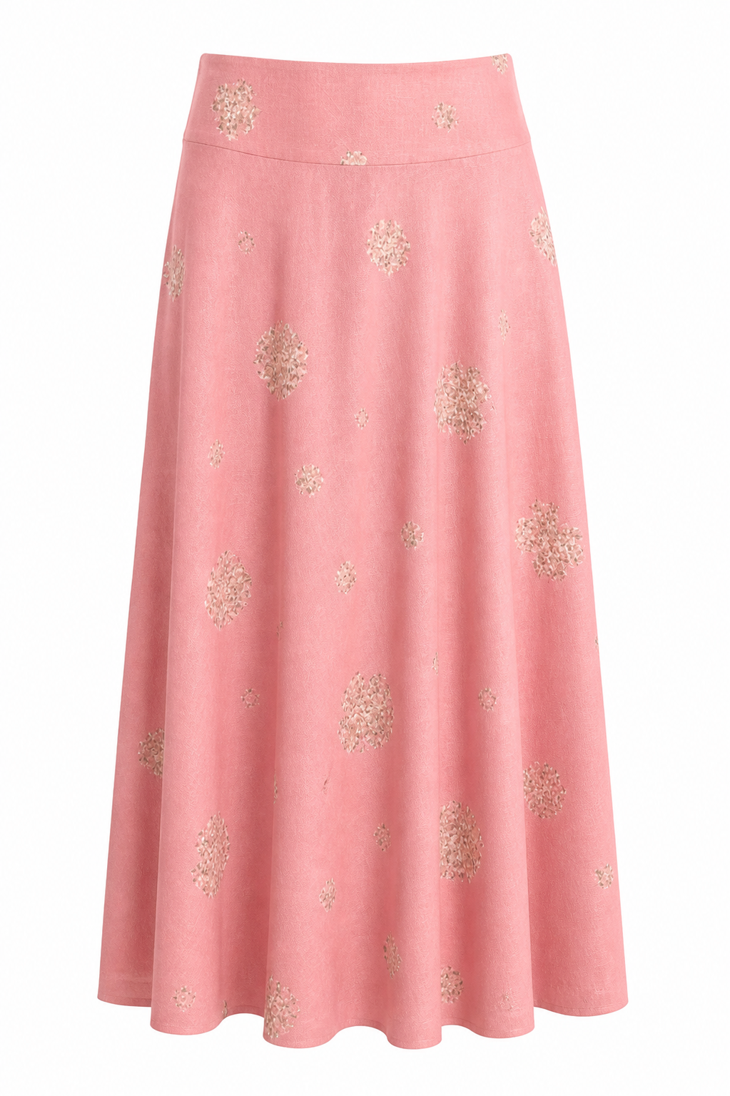 SKIRT KARLITO CLOVER PINK LINEN MCL11248