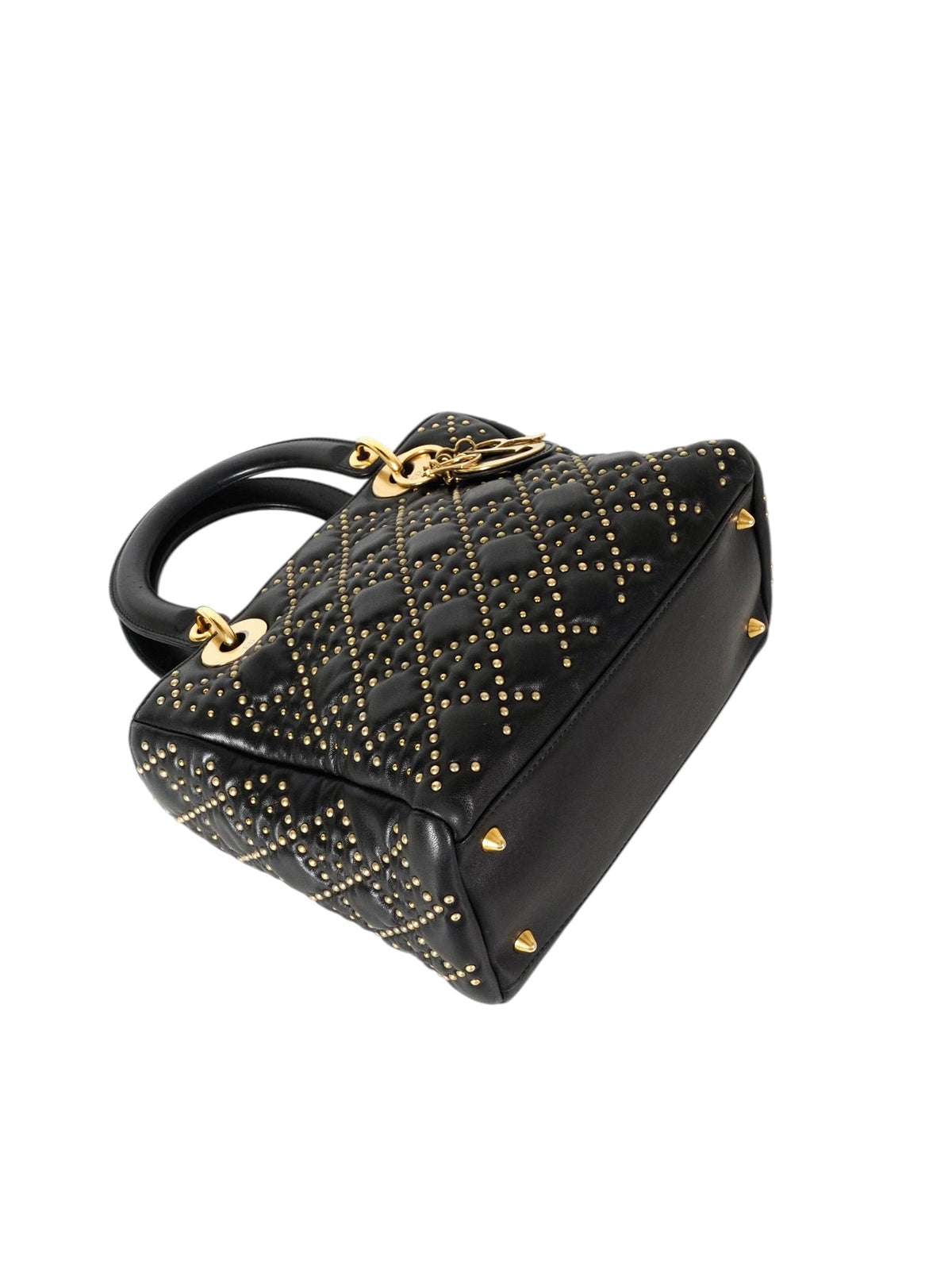 Dior Lady Black Cannage Medium Bag