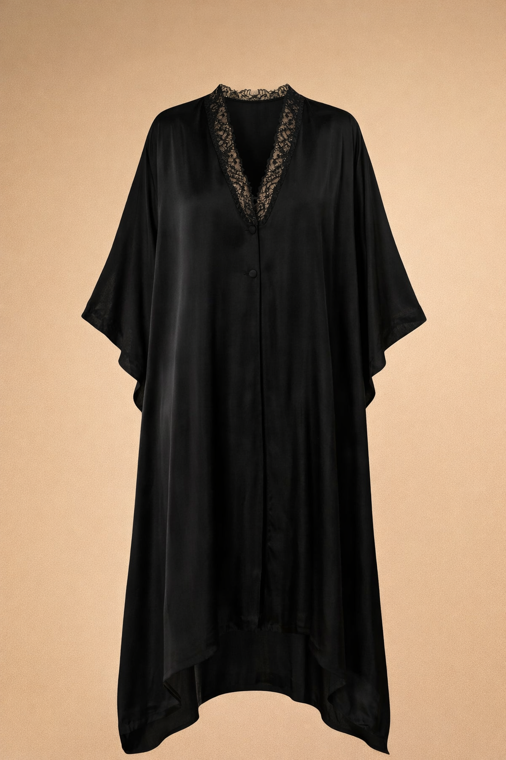 DRESS EVANGELIA KAFTAN WITH LACE DETAIL MCL00240