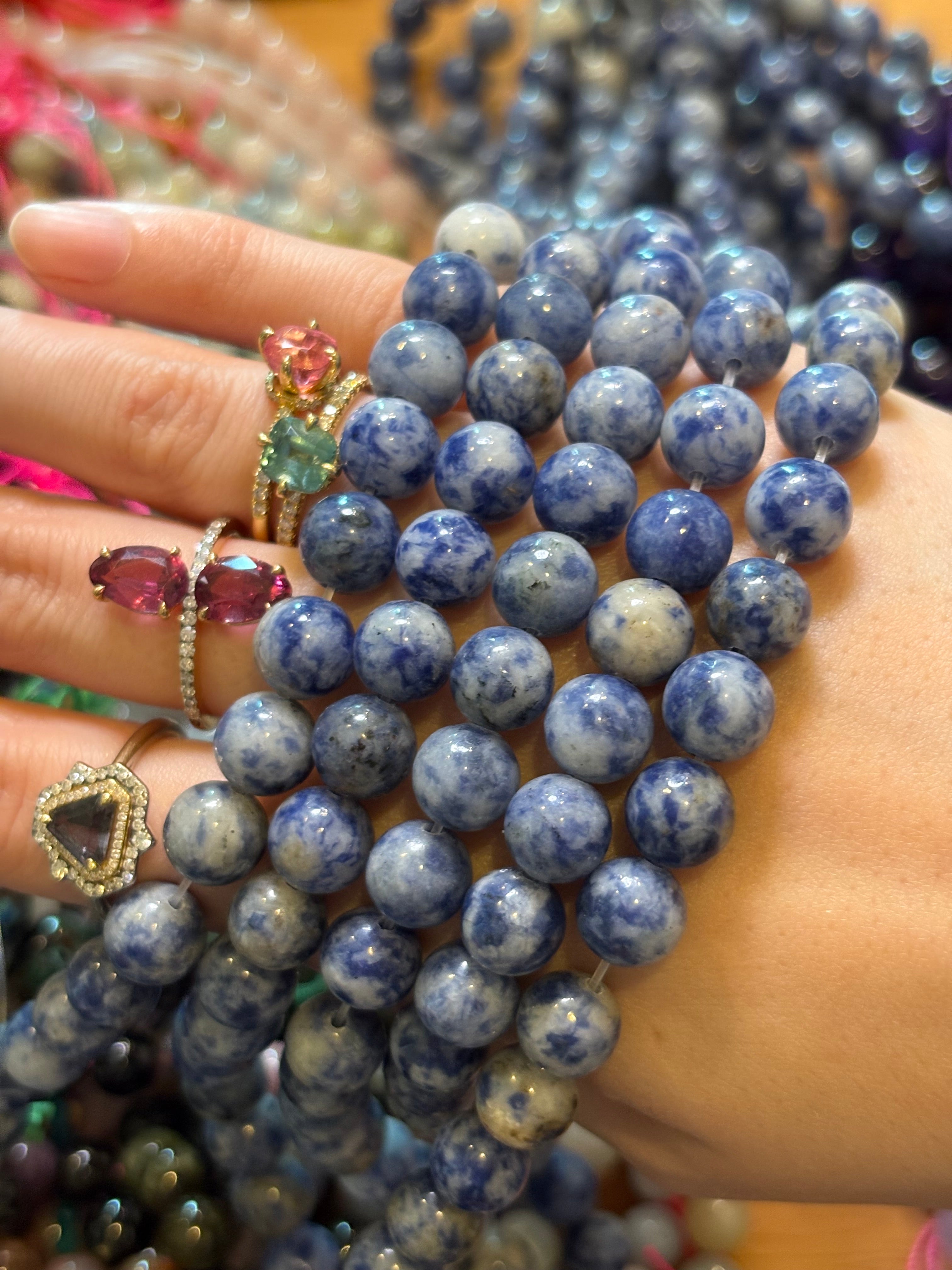 Sodalite Beads DXBCS5009