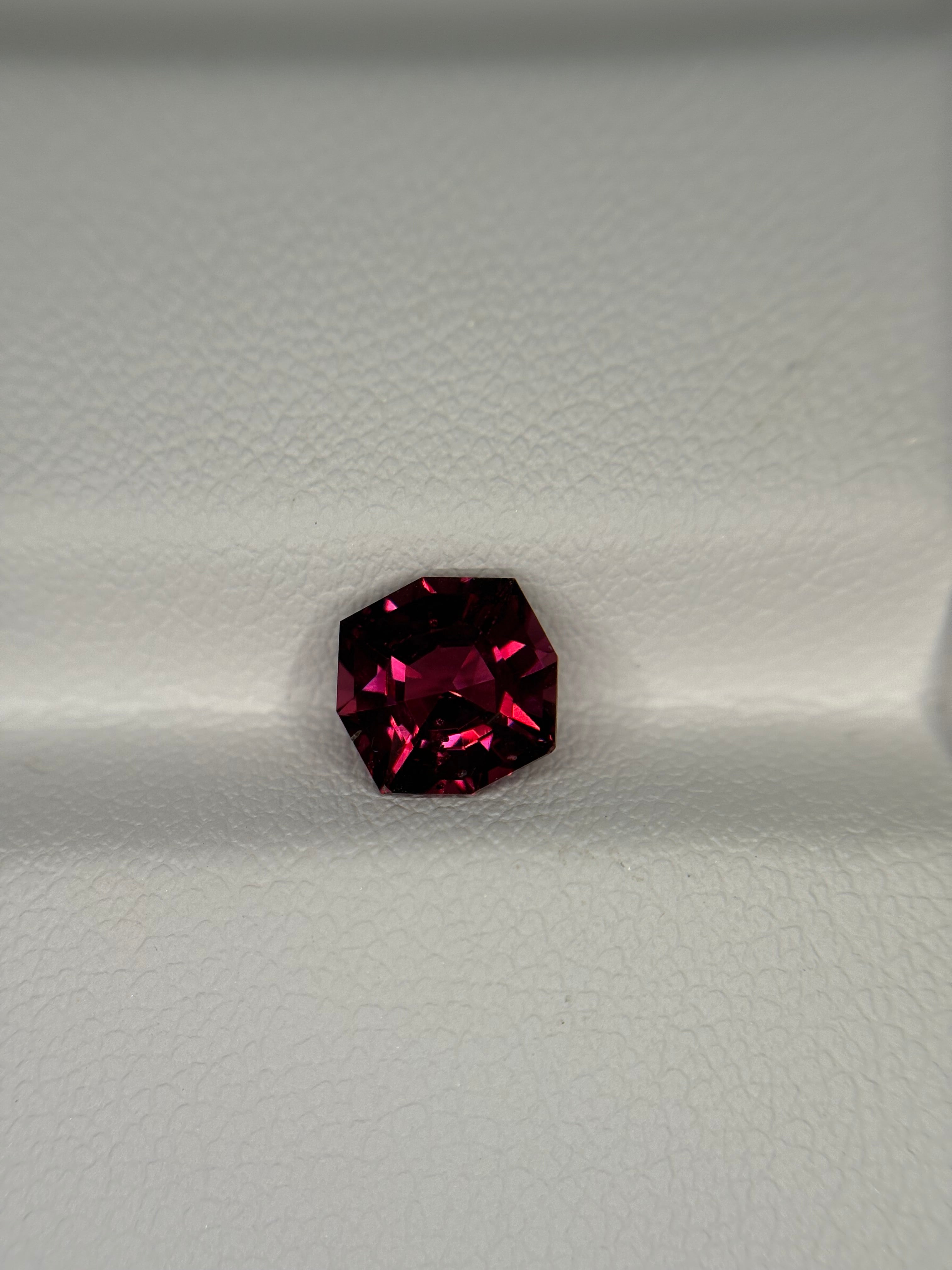 1.70ct Malaya Garnet (Zaddy's cut) THAIC0658