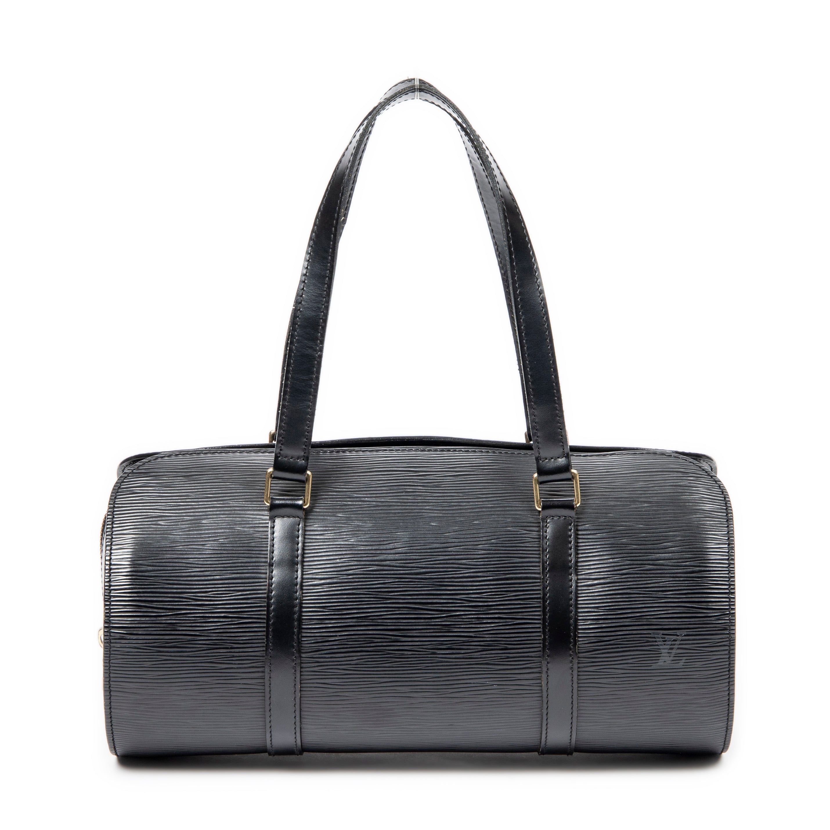 Louis Vuitton Soufflot 0 Black Epi 239A