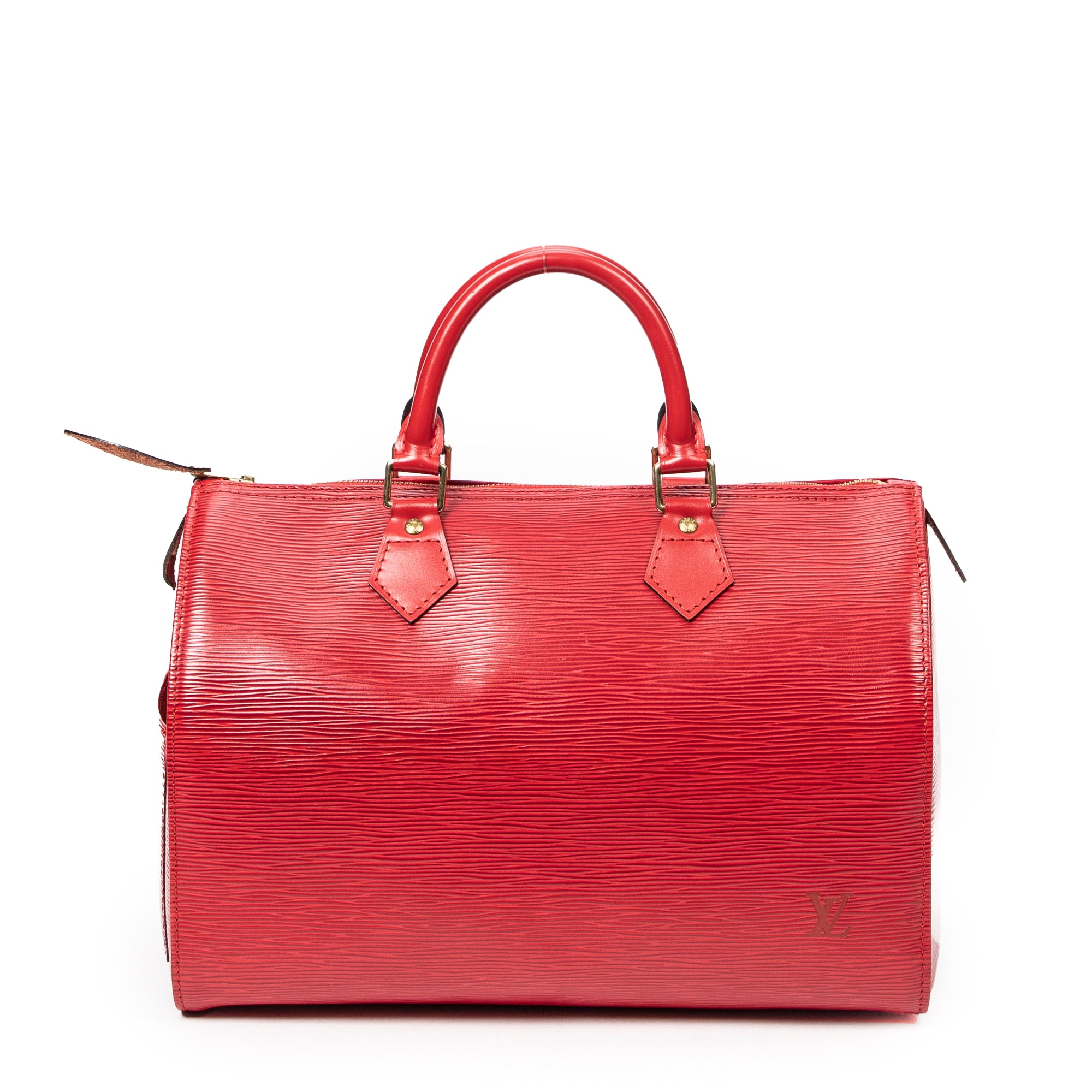 Louis Vuitton Speedy 30 Red Epi 275A