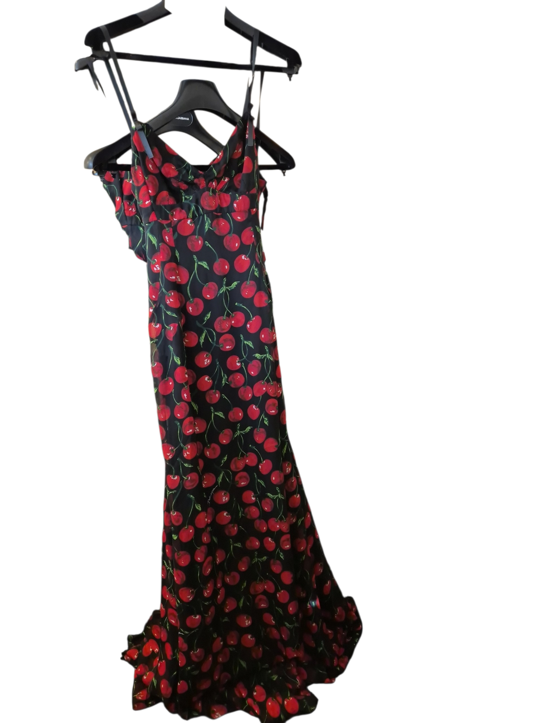 Dolce & Gabbana Dress Maxi Black Cherry DG4165B