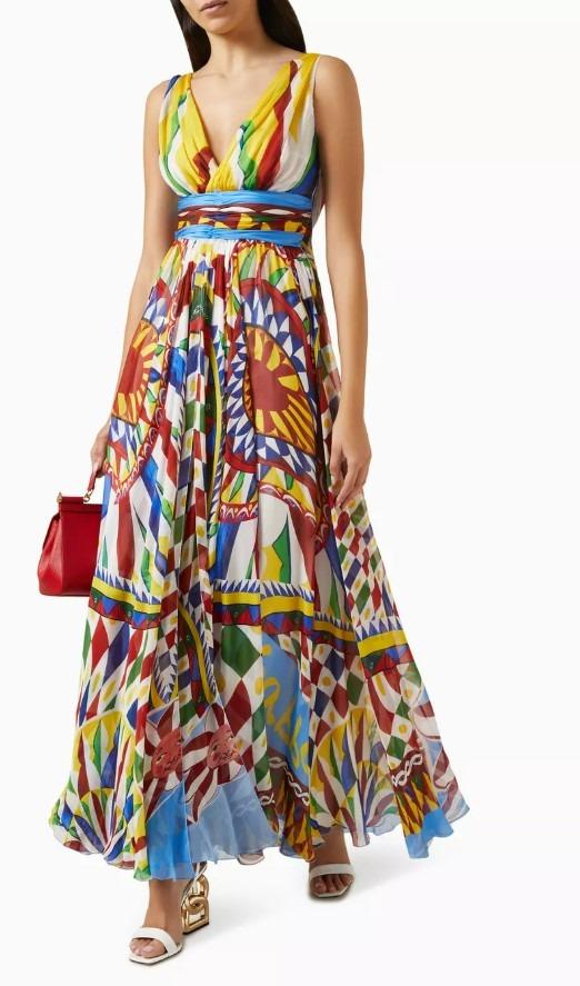 Dolce & Gabbana Dress Multi color Lining DG4050B