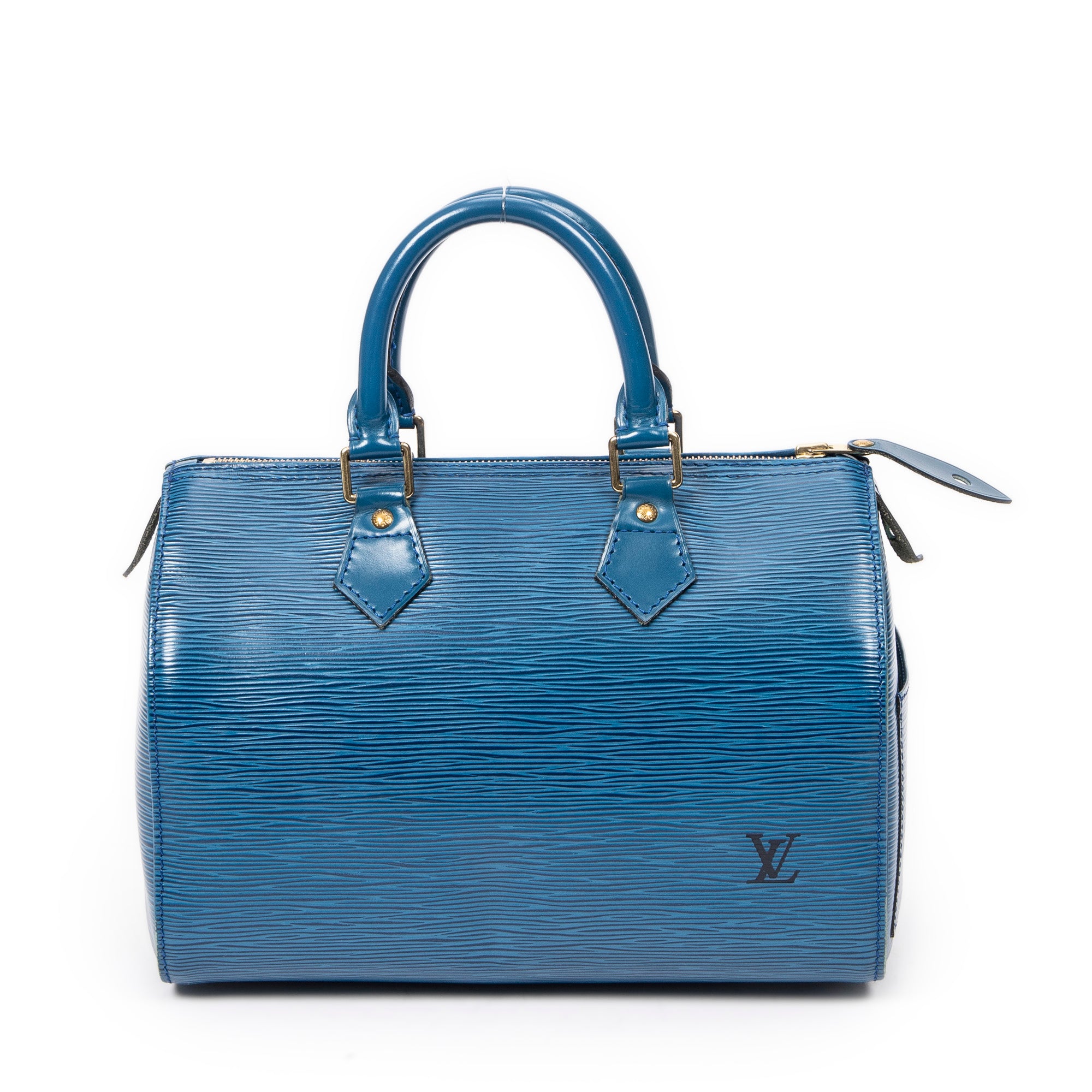 Louis Vuitton Speedy 25 Blue Epi 263Bis