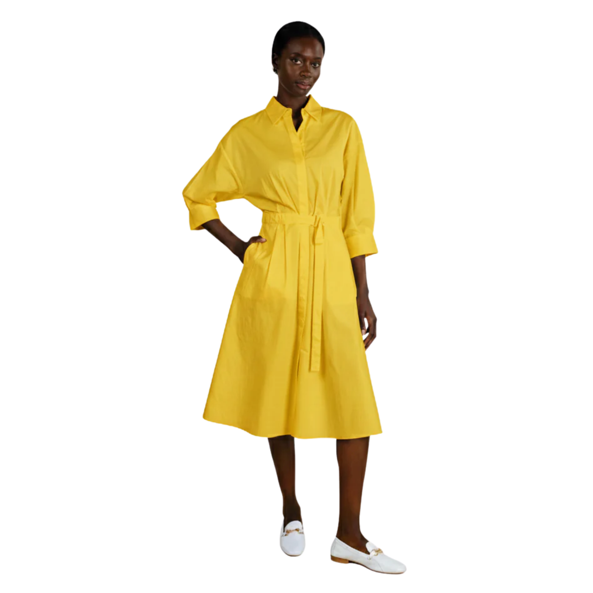 ABITO IRMA COOL COTTON ST DRESS (فستان)