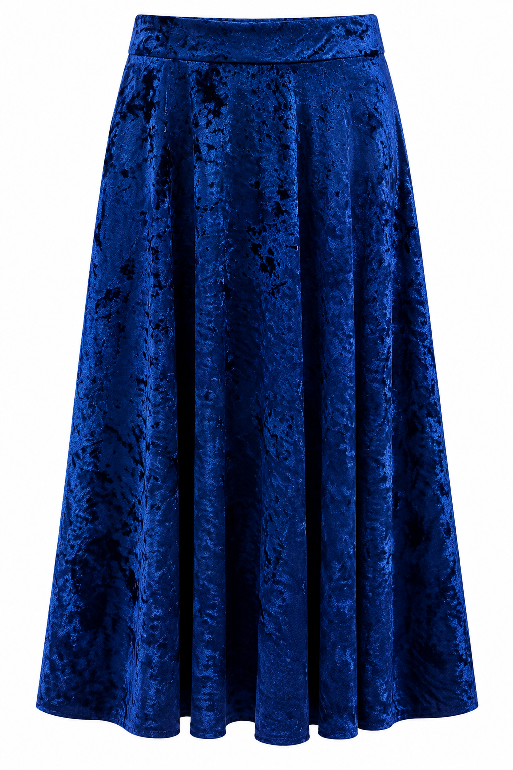 SKIRT KARLITO VELVET ROYAL BLUE MCL13477