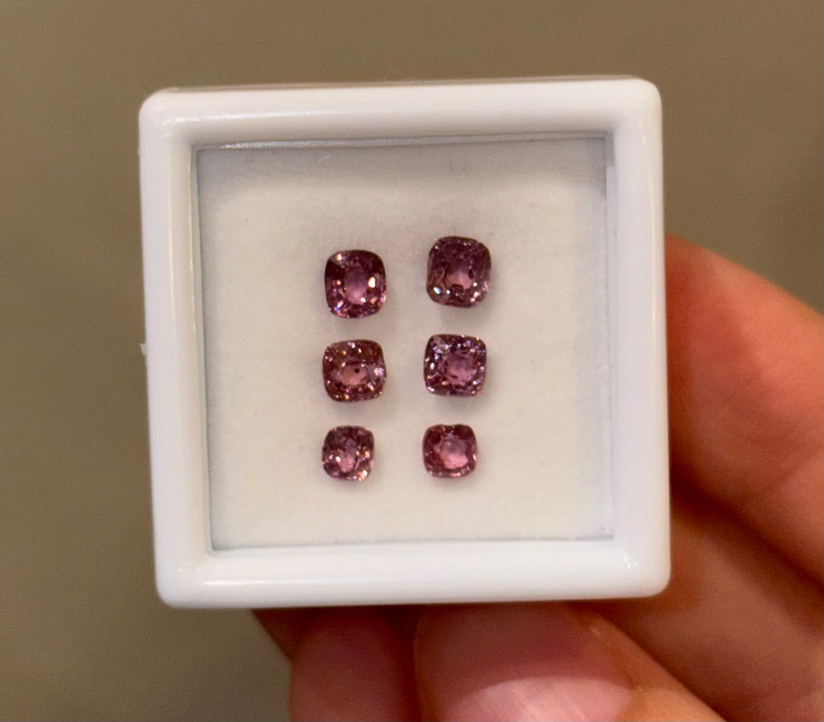1.50ct Spinel Earrings Set (6 pcs) THAIC0732