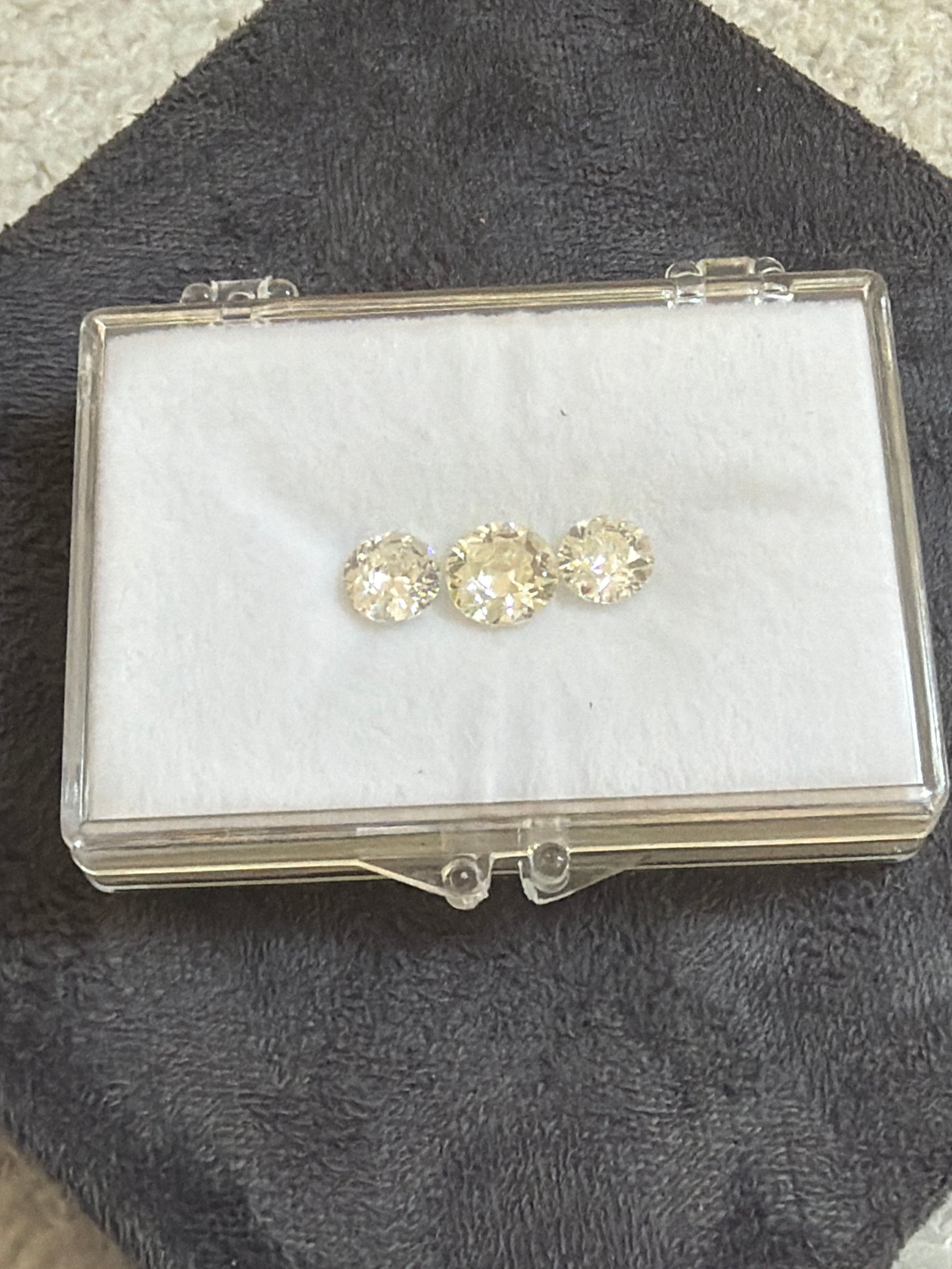3.52CT OLD EUROPEAN CUT HIJ COL VS/SI DIAMONDS FOR RING ANC1840
