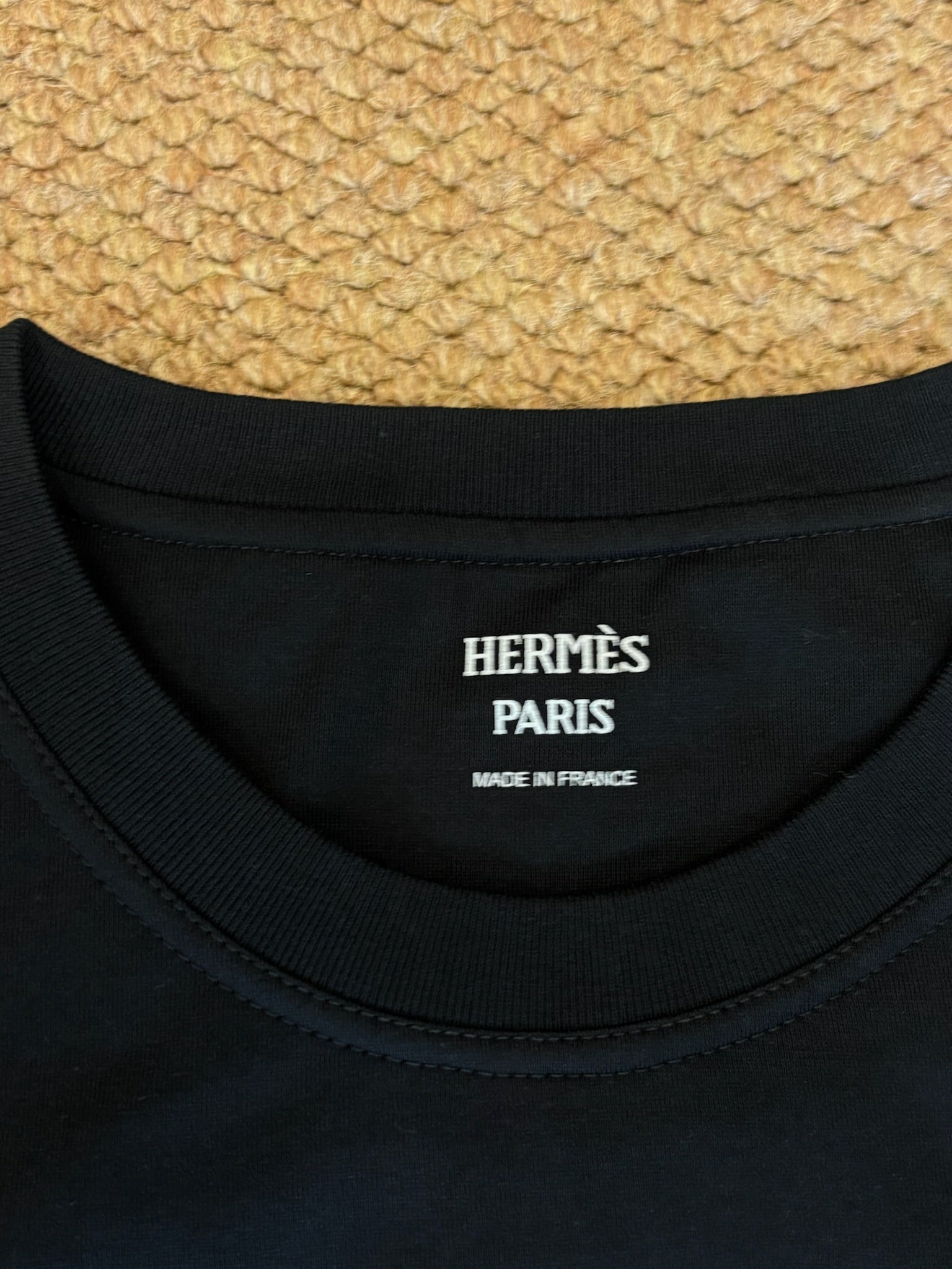 Size 42 - Hermès Printed Bride a Bloc straight t-shirt