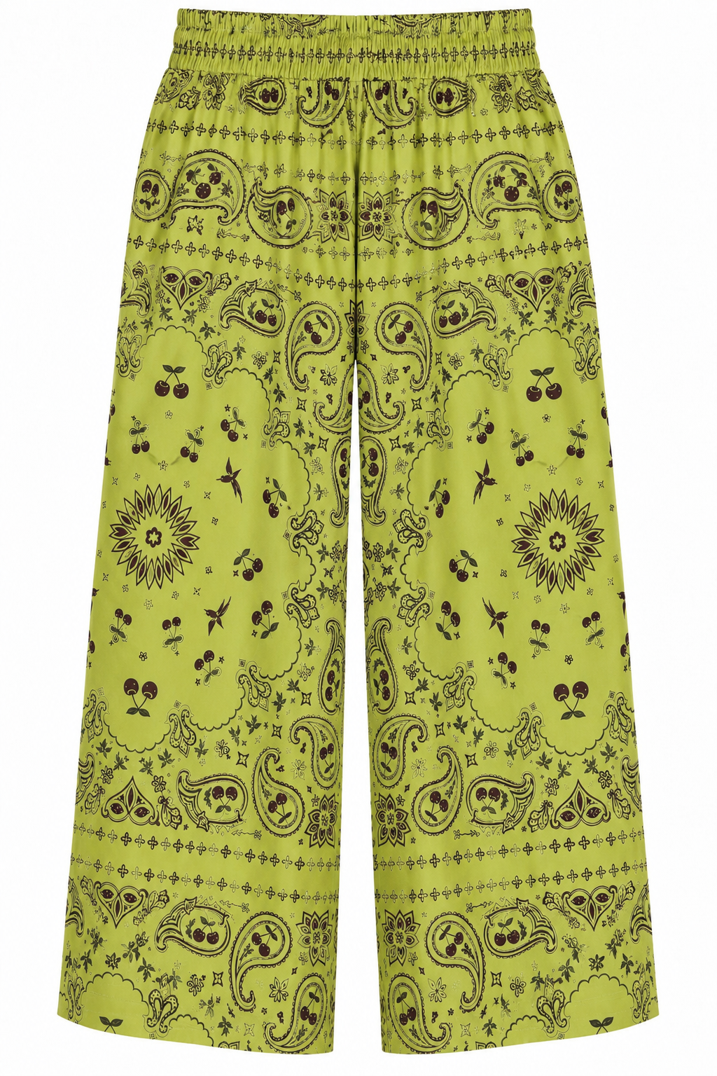 TROUSER BANDANA CHERRY GREEN MCL13285