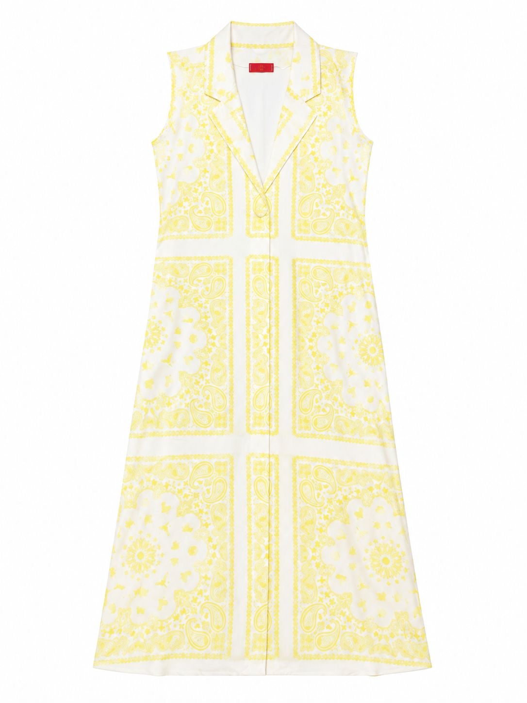MAXI JACKET FUZZY BANDANA YELLOW GRADIENT MCL12135