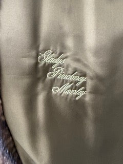 NATURAL BROWN MINK COAT brown