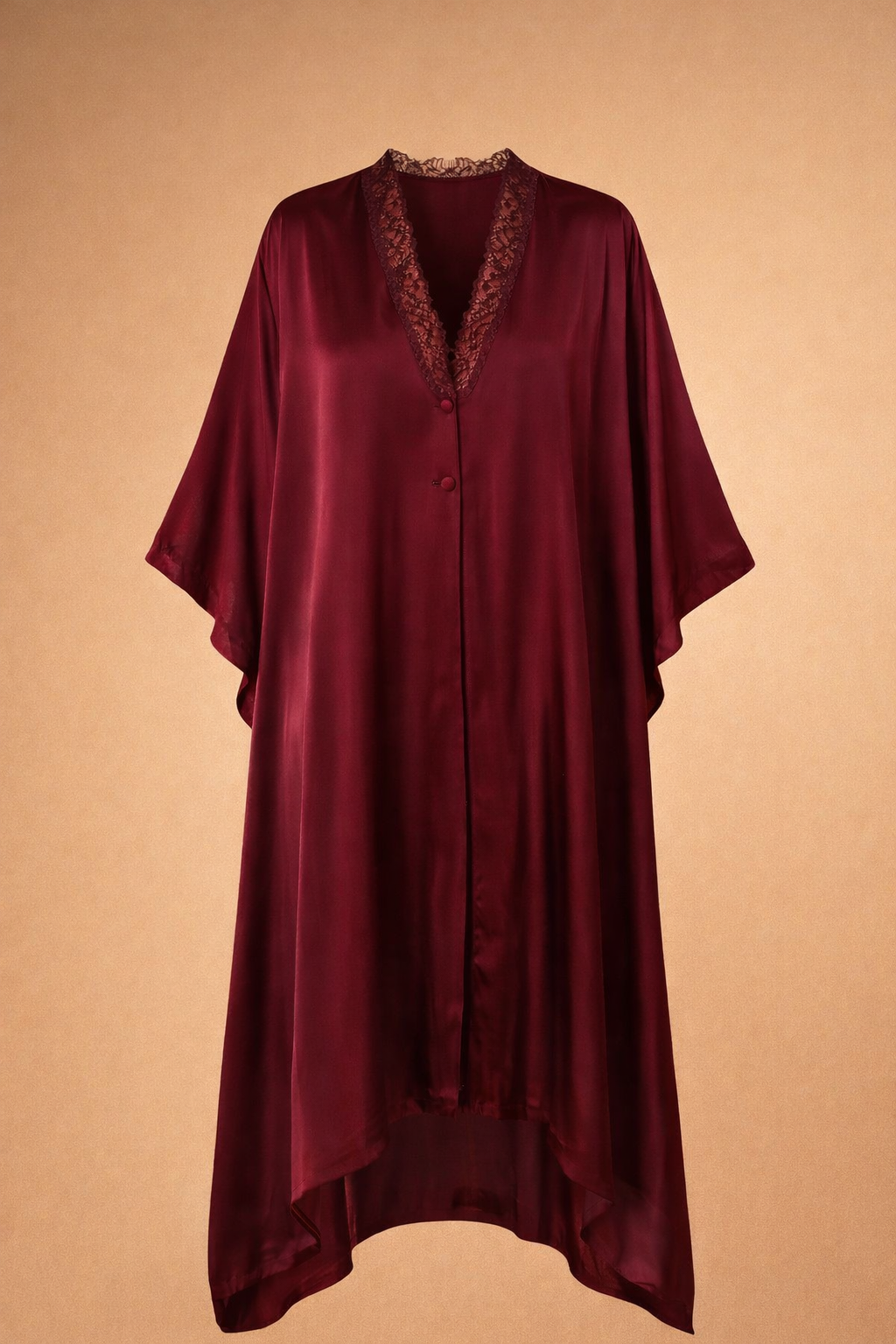 DRESS EVANGELIA KAFTAN WITH LACE DETAIL MCL00243