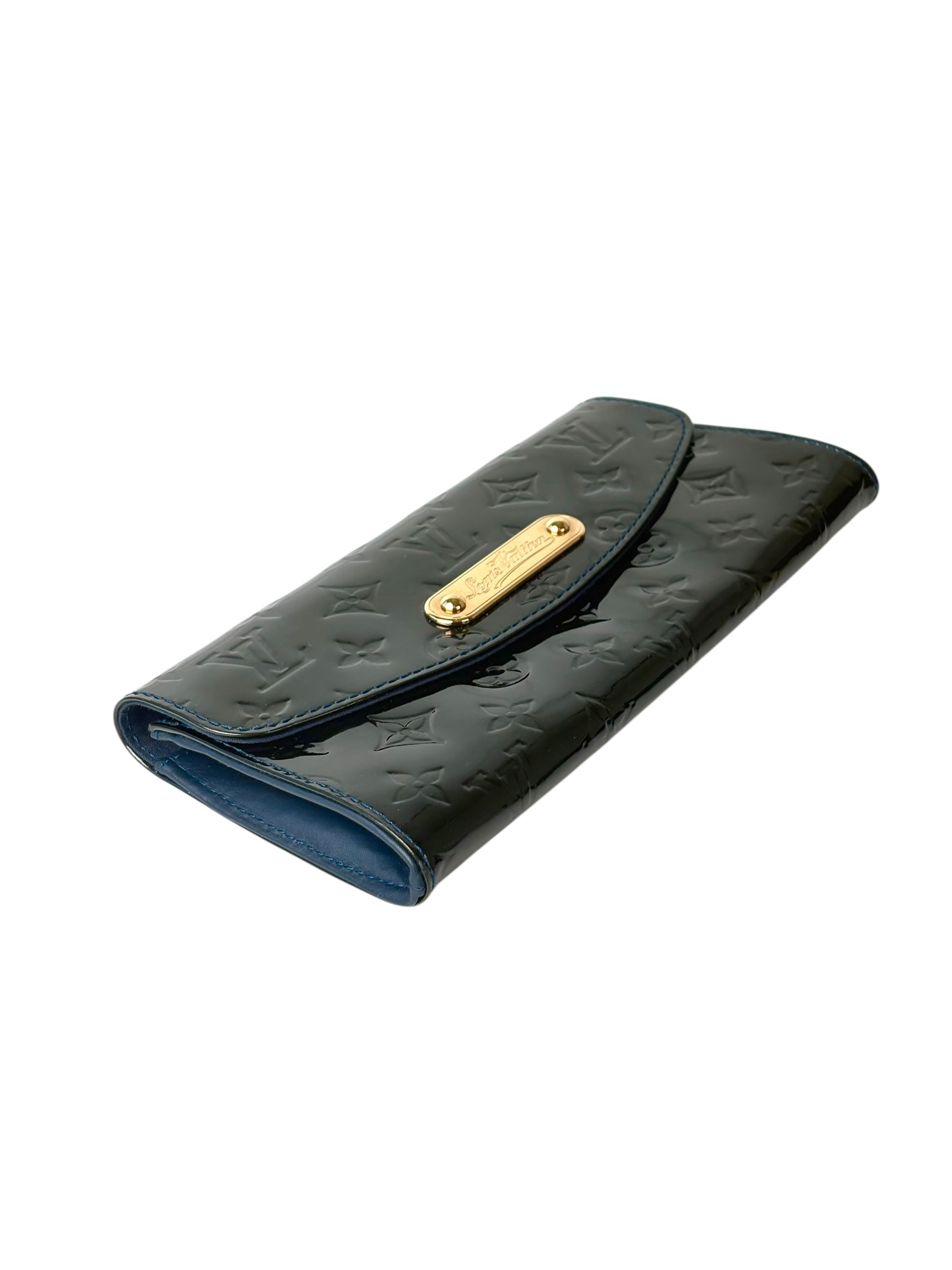 Louis Vuitton Vernis Green Bag