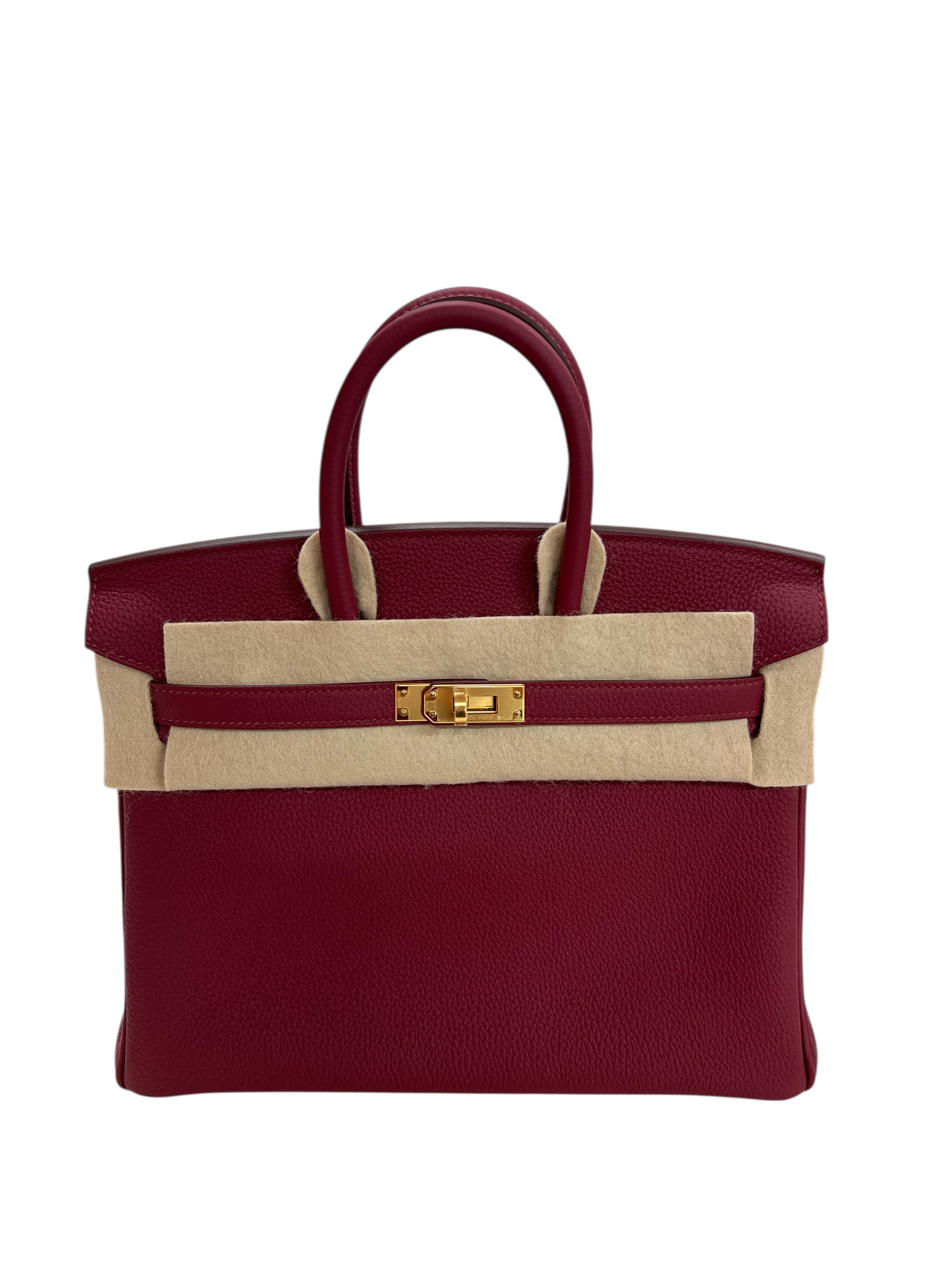 Hermes Birkin 25 Rubis Togo GHW #B SKCJB-267654