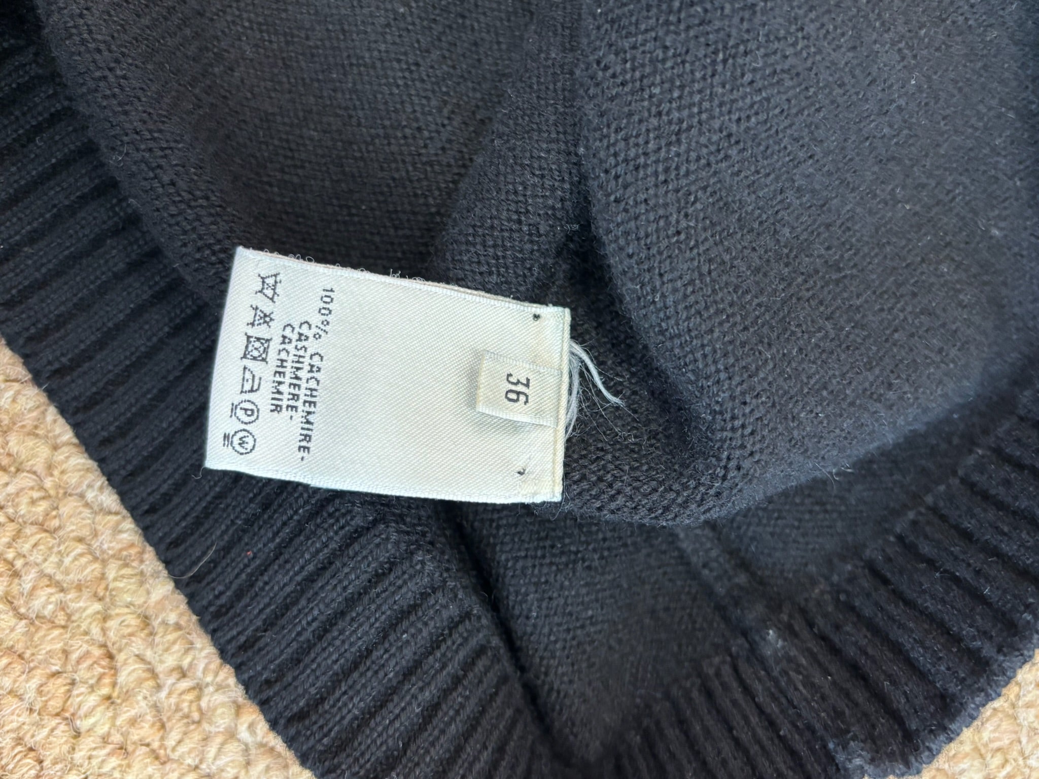 Size 36 - Hermès Long Knit Sweater Dress