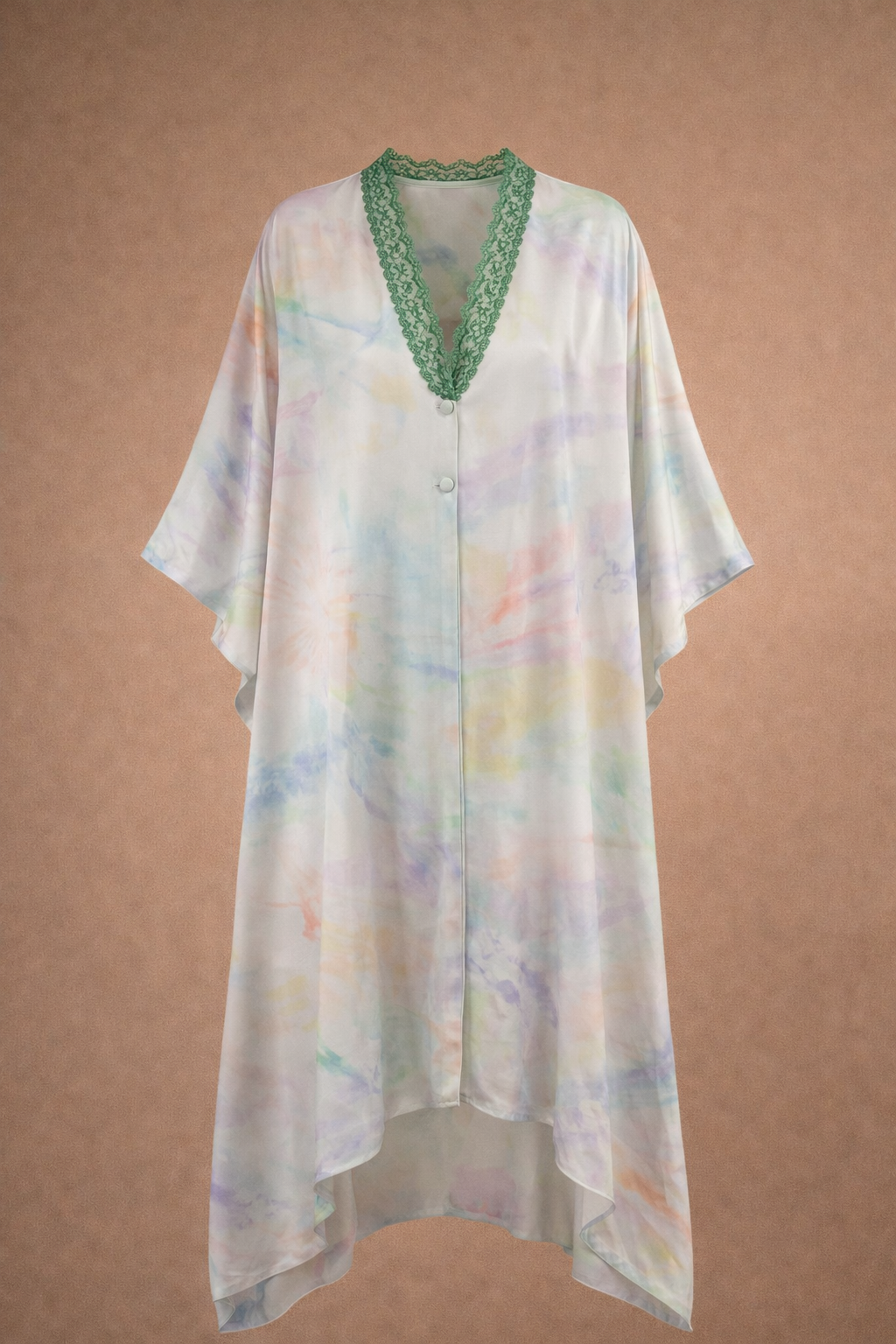 DRESS EVANGELIA KAFTAN WITH LACE DETAIL MCL00244