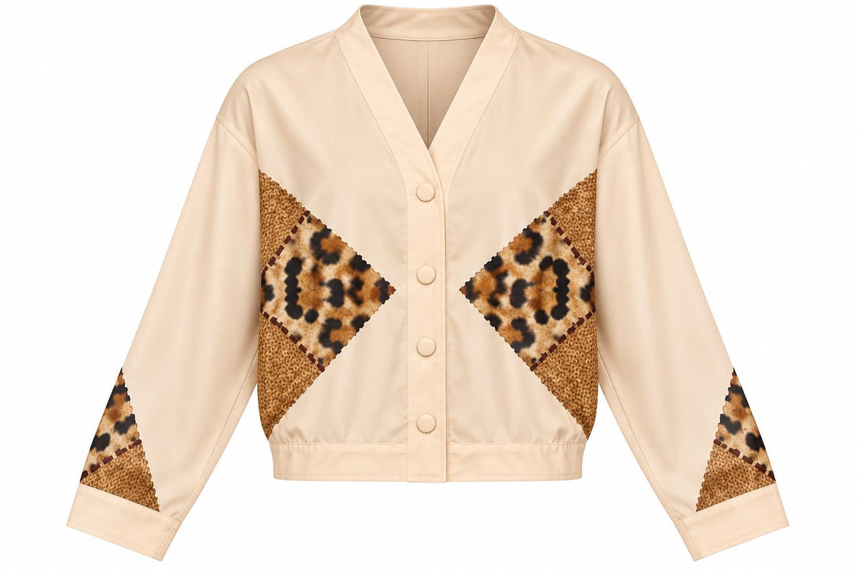 CARDIGAN MARLEY SILK DIAMOND PLACEMENT MCL13521