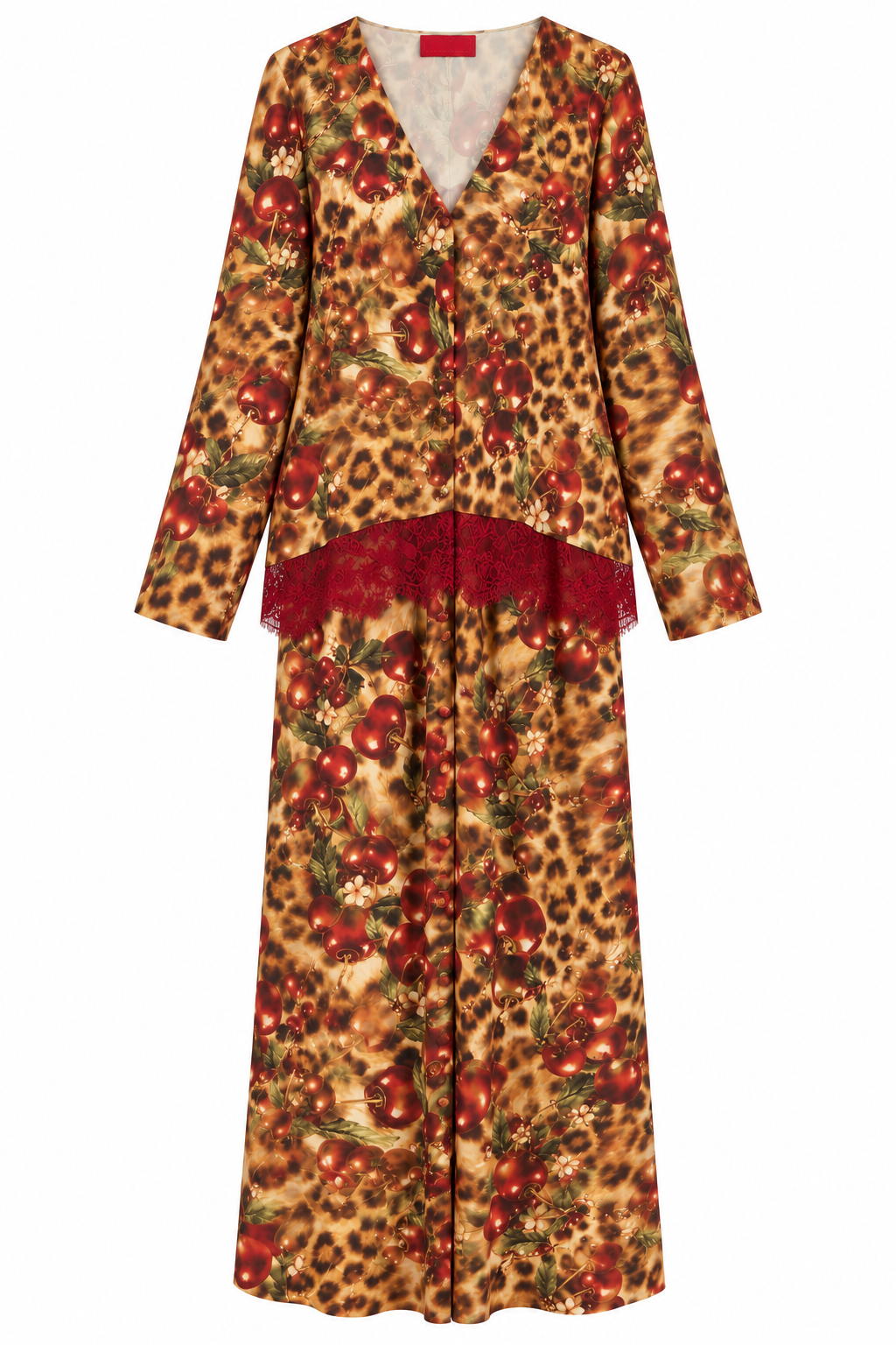 DRESS CHRISTIES LEO ALL OVER CHERRIES MCL13276