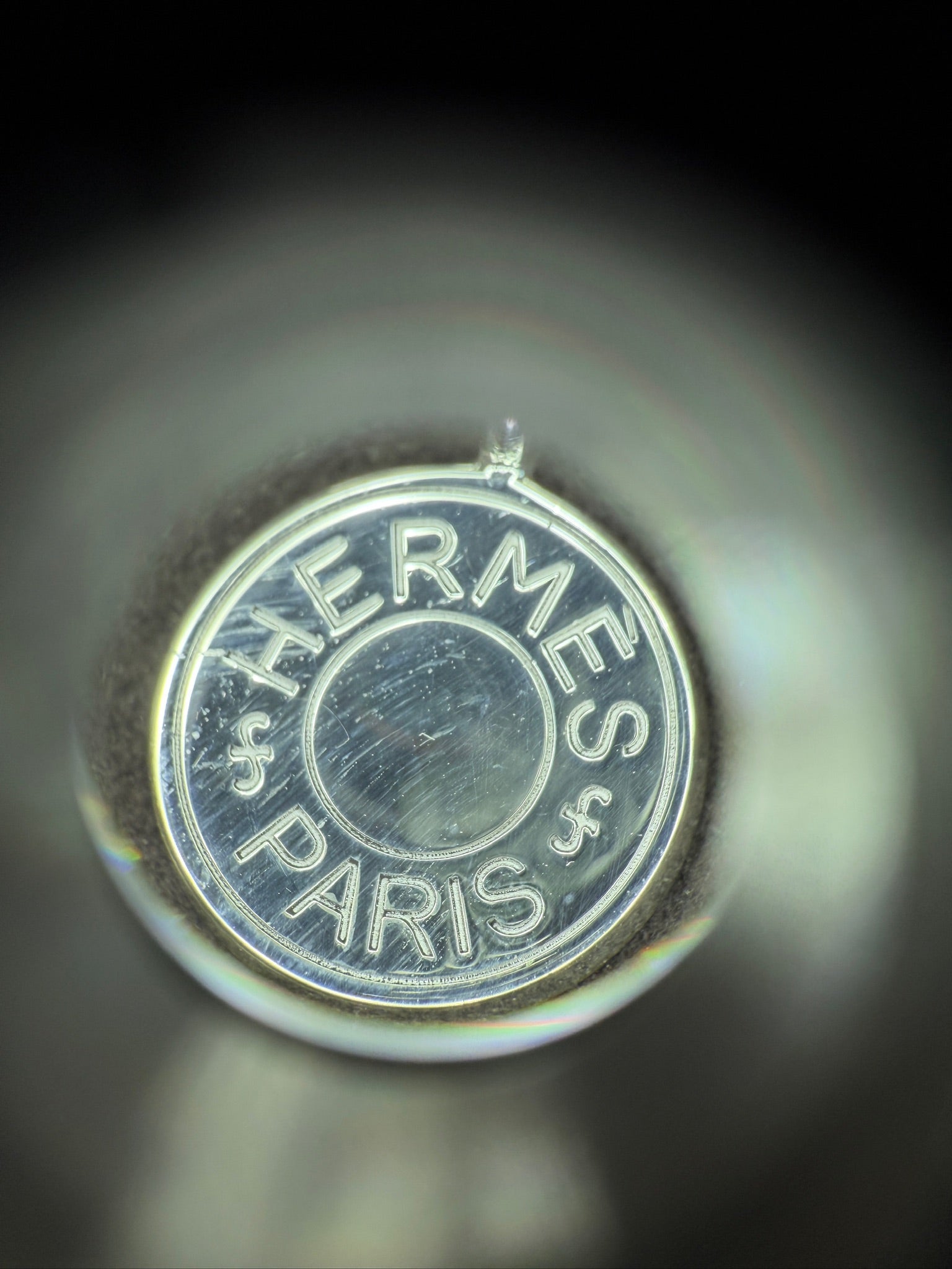 Hermès Ex-libris Pendant Necklace