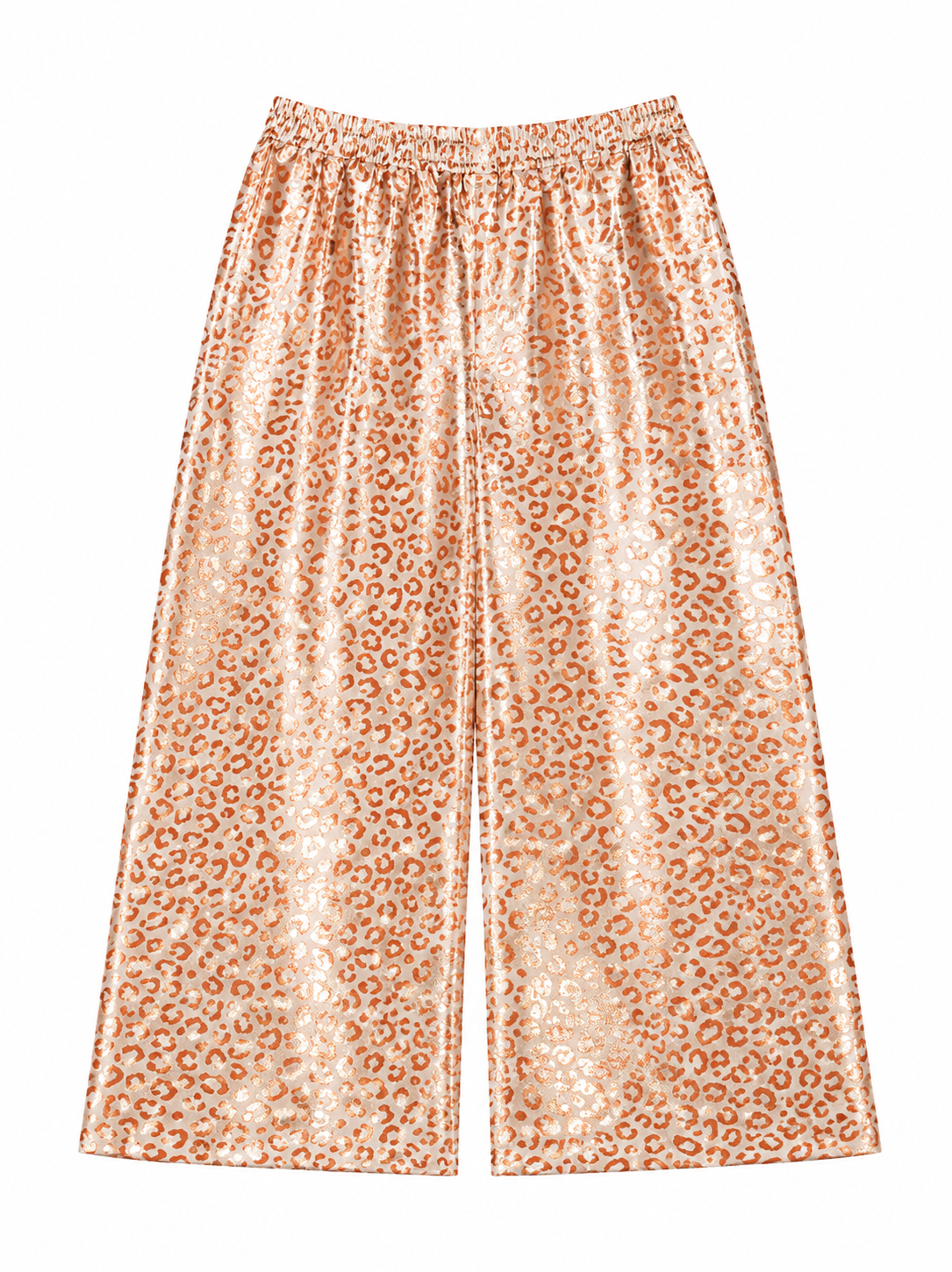 TROUSER  LEO WAVE SILK GOLD PIPPING MCL11801