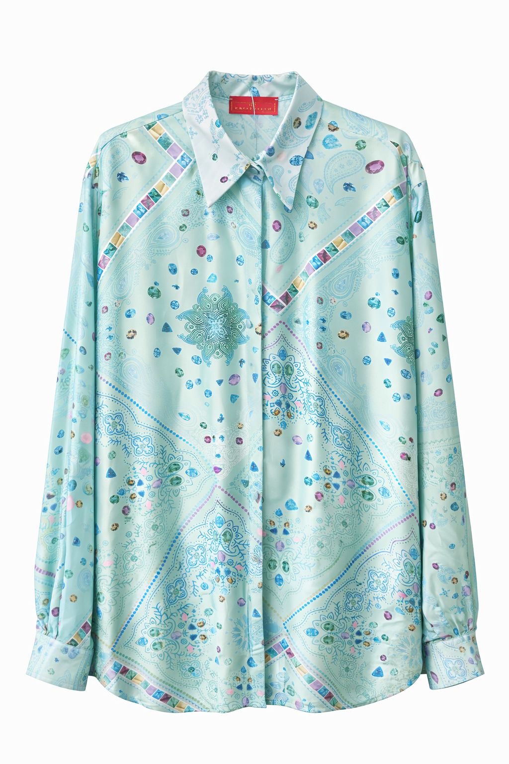 SHIRT DORA PARAIBA BANDANA TURQUOISE MCL00918