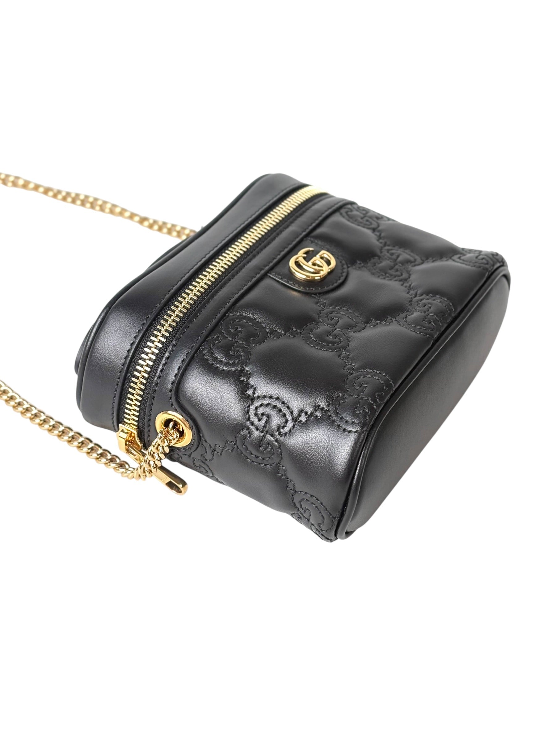 Gucci Matelasse Top Handle Mini Bag