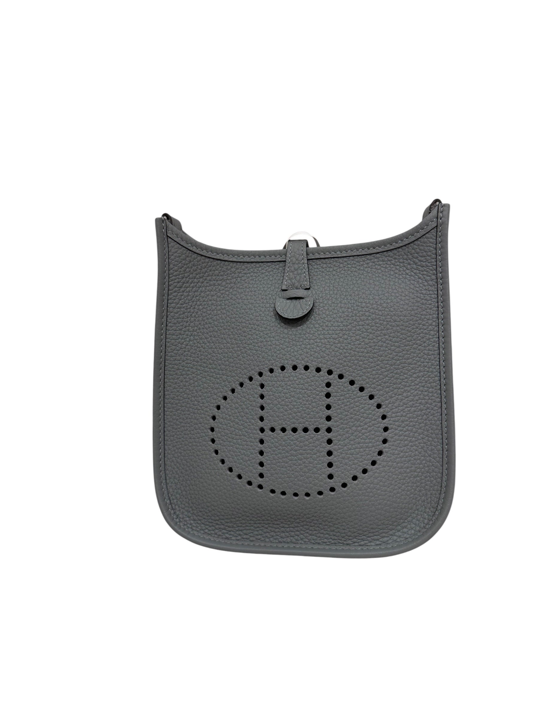 Hermes Dark Grey Evelyn Mini - Full Set