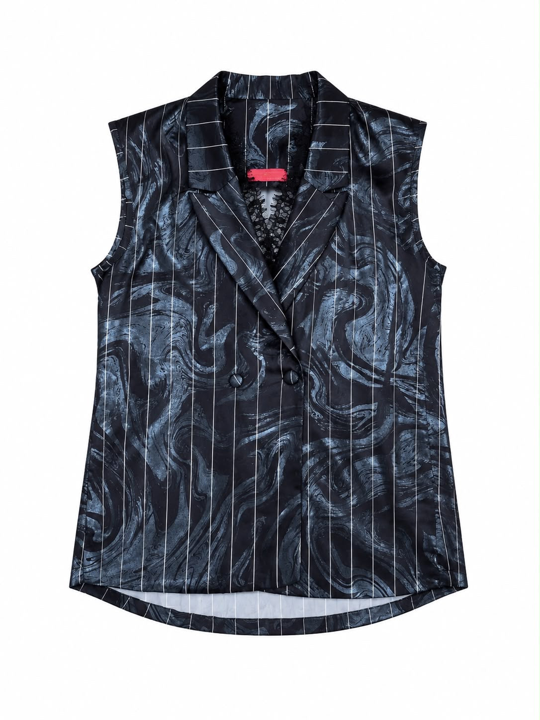 JACKET MARCELLA PINSTRIPES WAVE SILK MCL11724