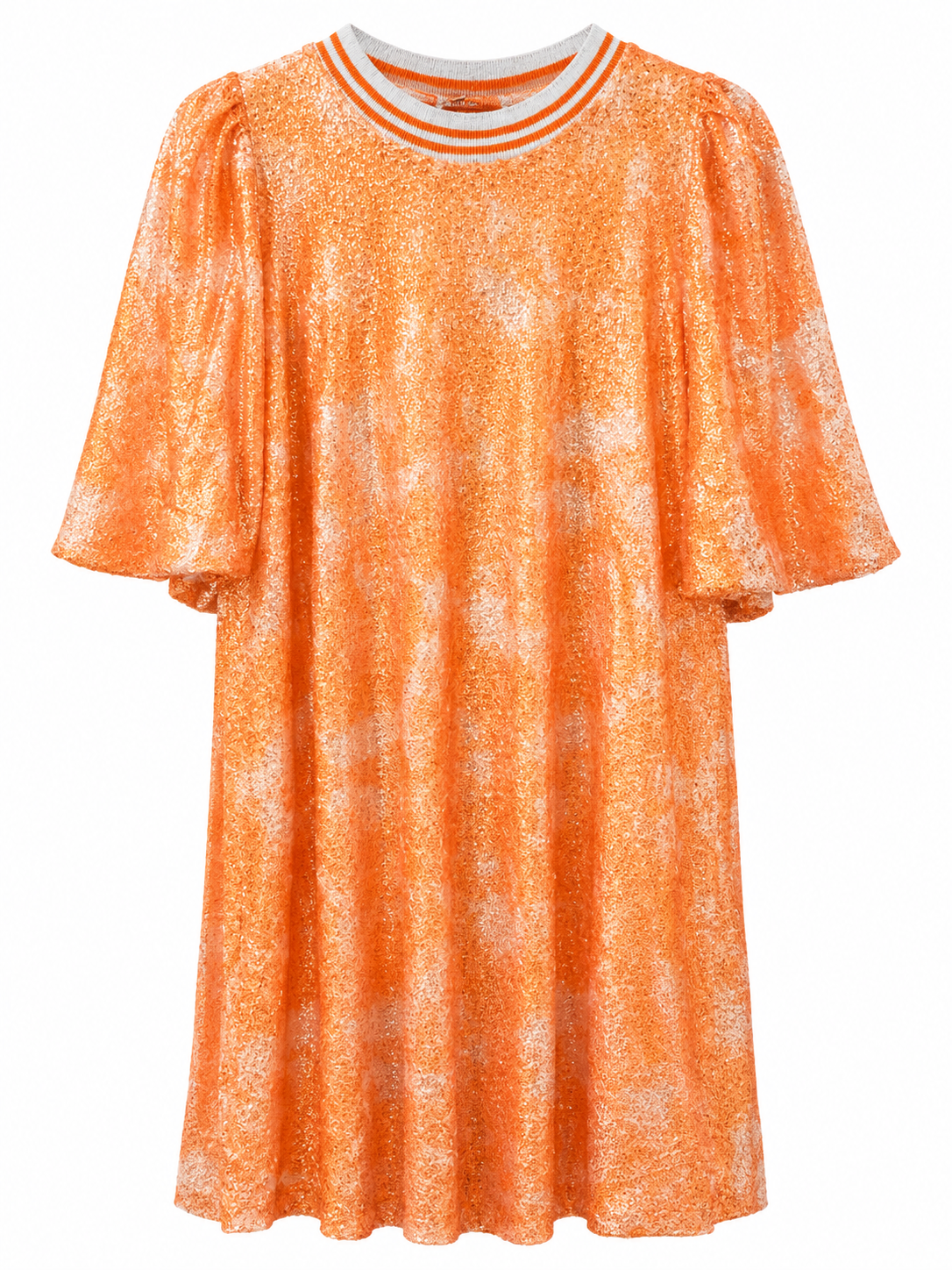 DRESS SEQUINS ORANGE MCL11959