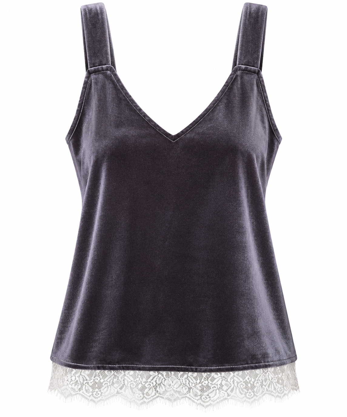 TOP VIENNA TAUPE SILK VELVET MCL13614