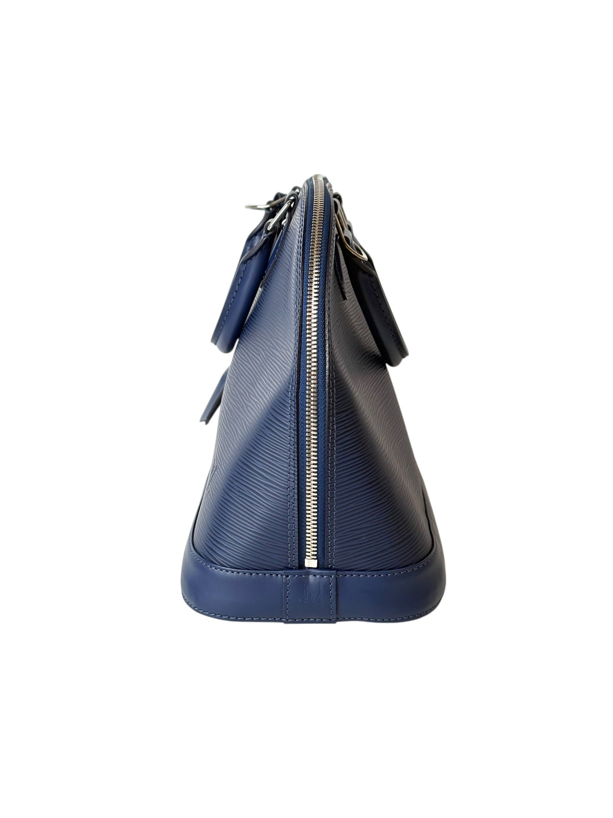 Louis Vuitton Alma Navy EPI Leather Bag