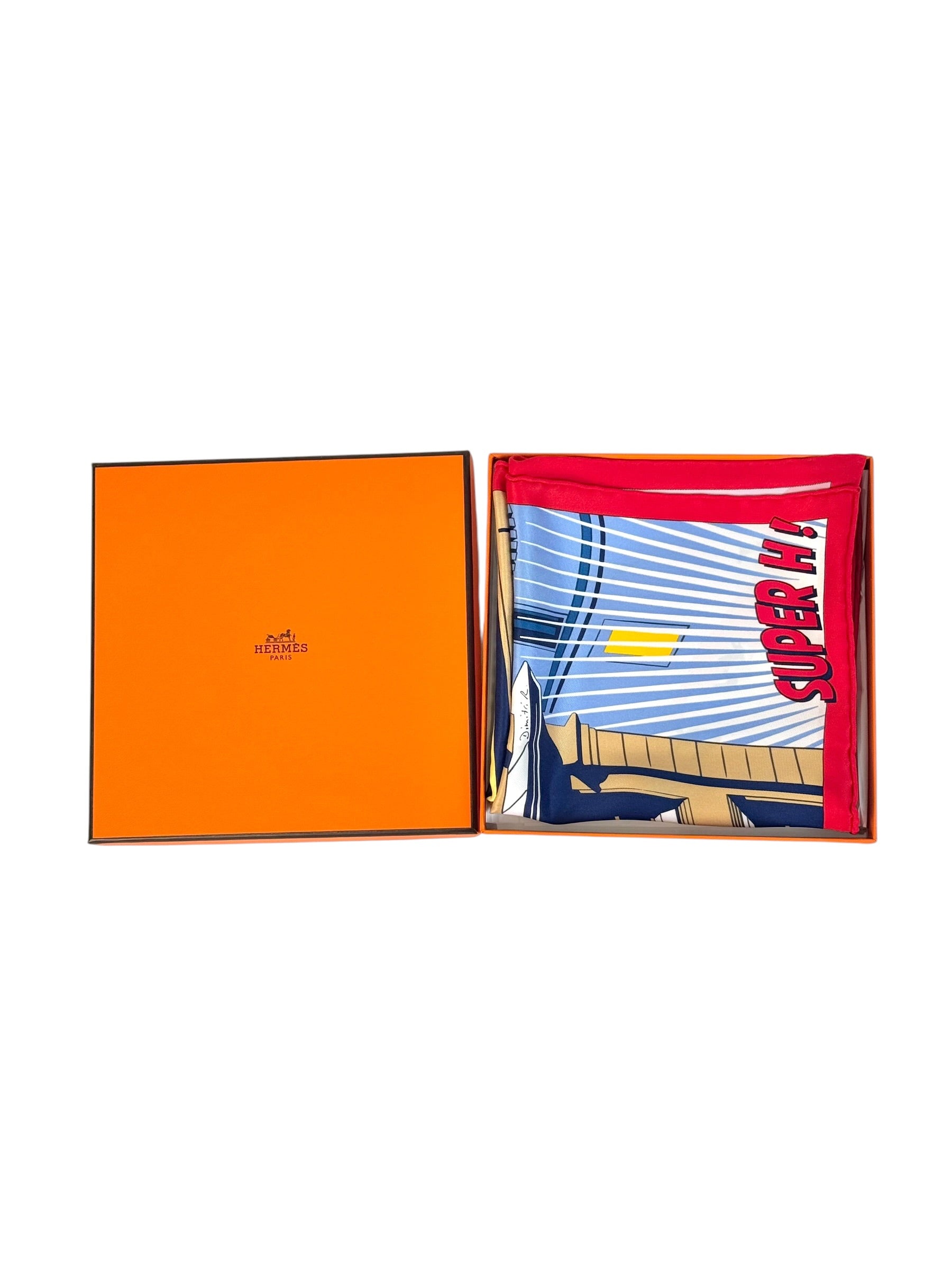 40. Hermes 70cm Silk Scarf