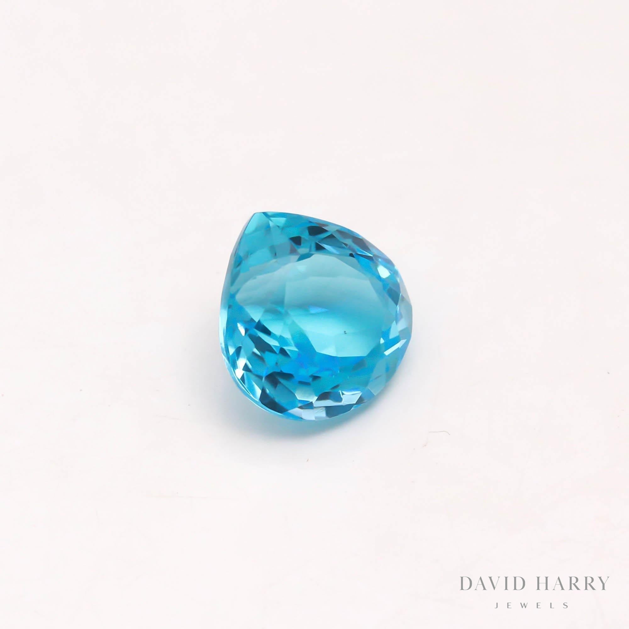 9ct Swiss Blue Topaz