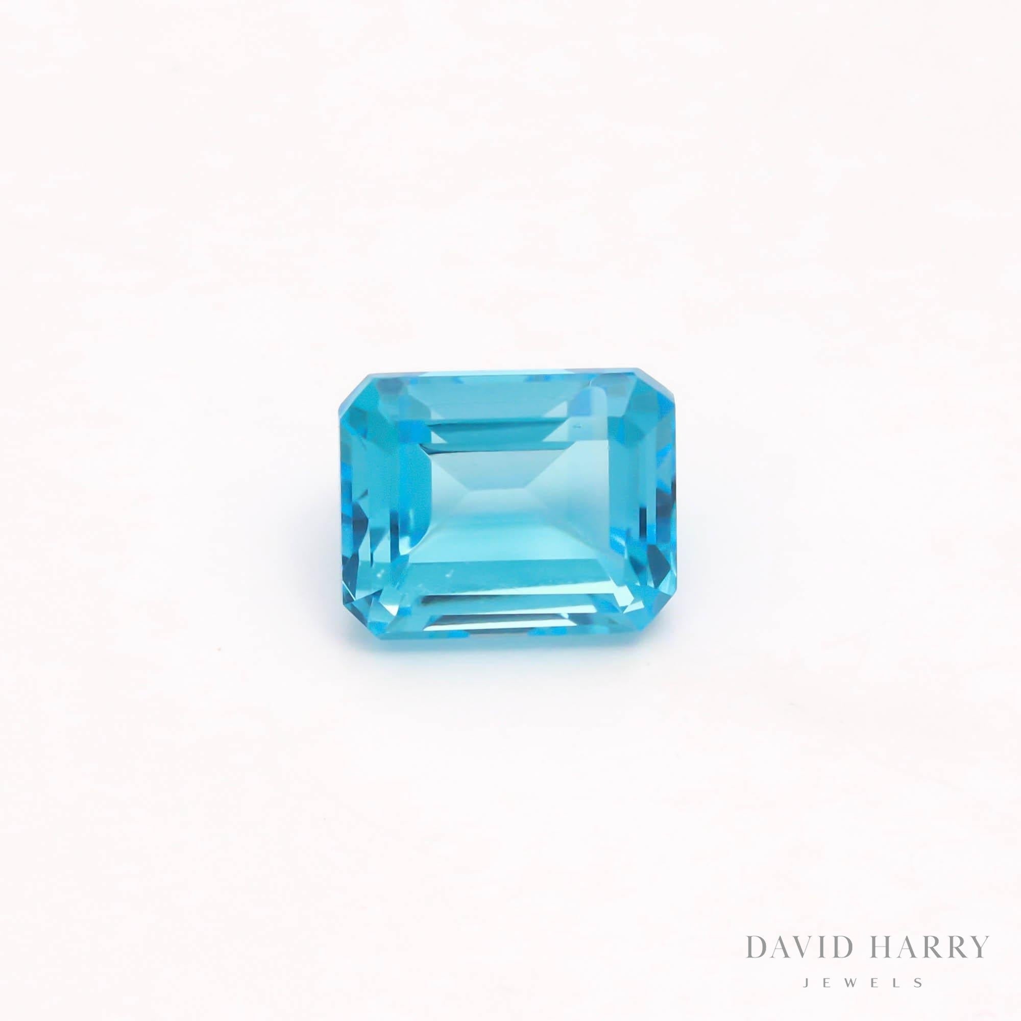 8.11ct Swiss Blue Topaz