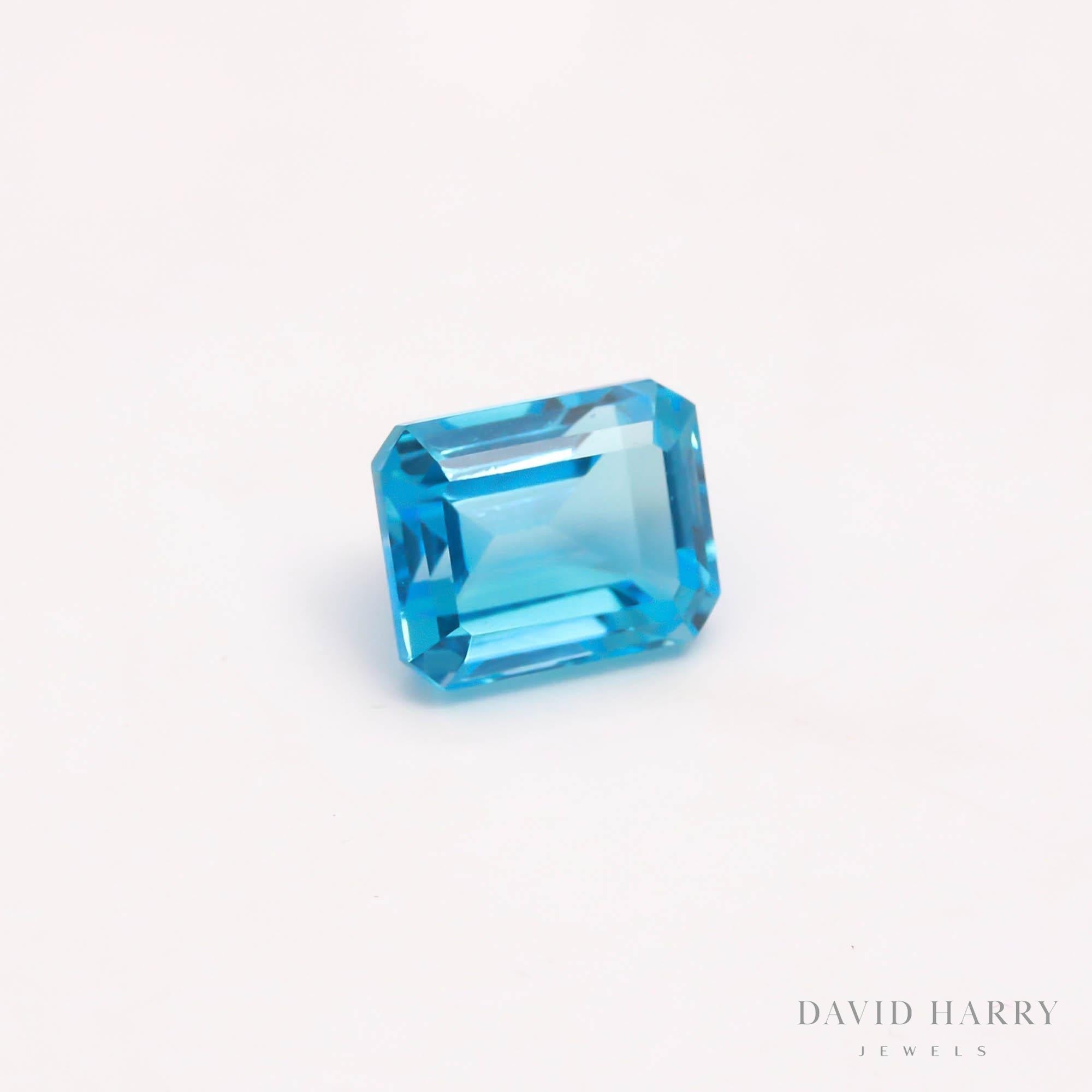8.11ct Swiss Blue Topaz