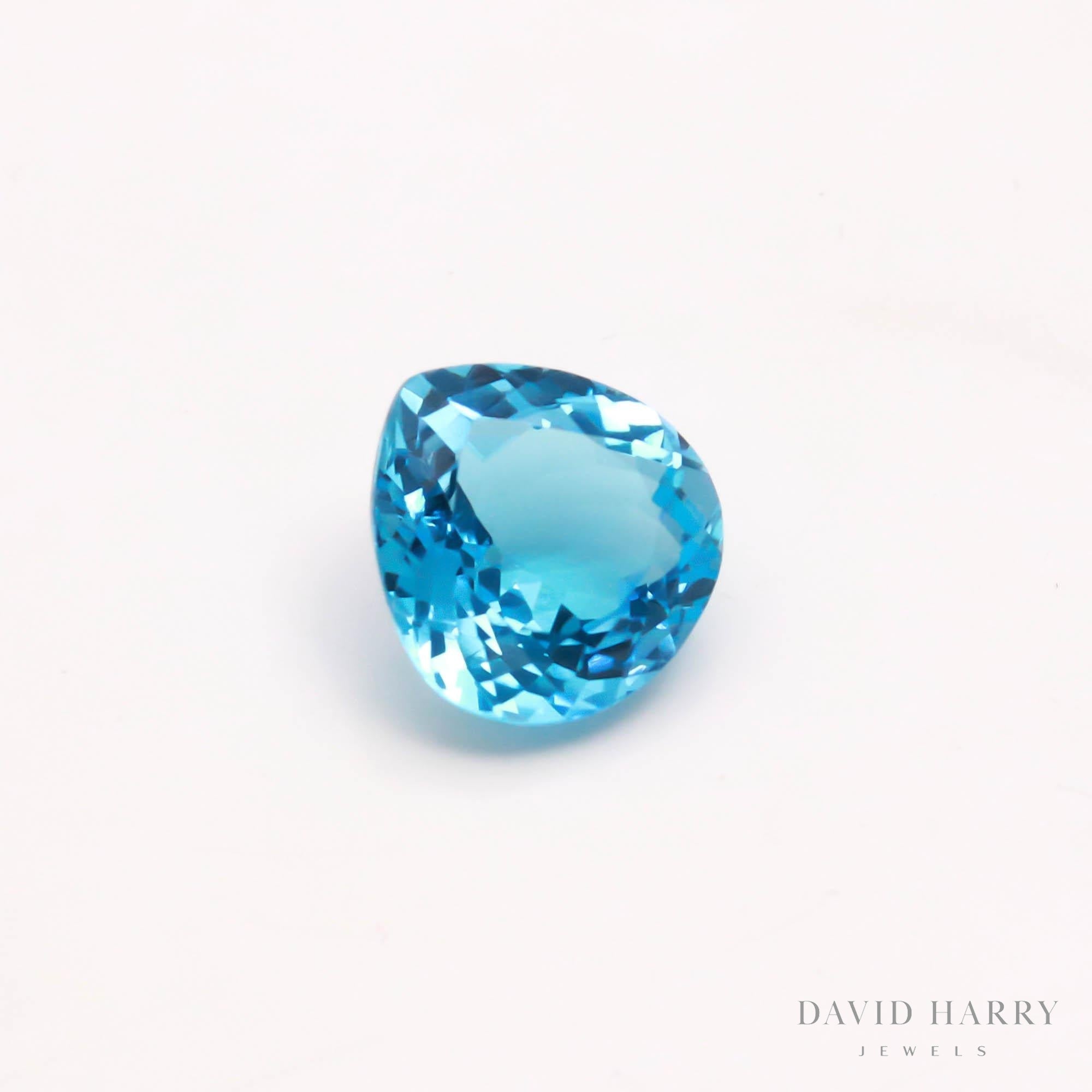 7.44ct Swiss Blue Topaz