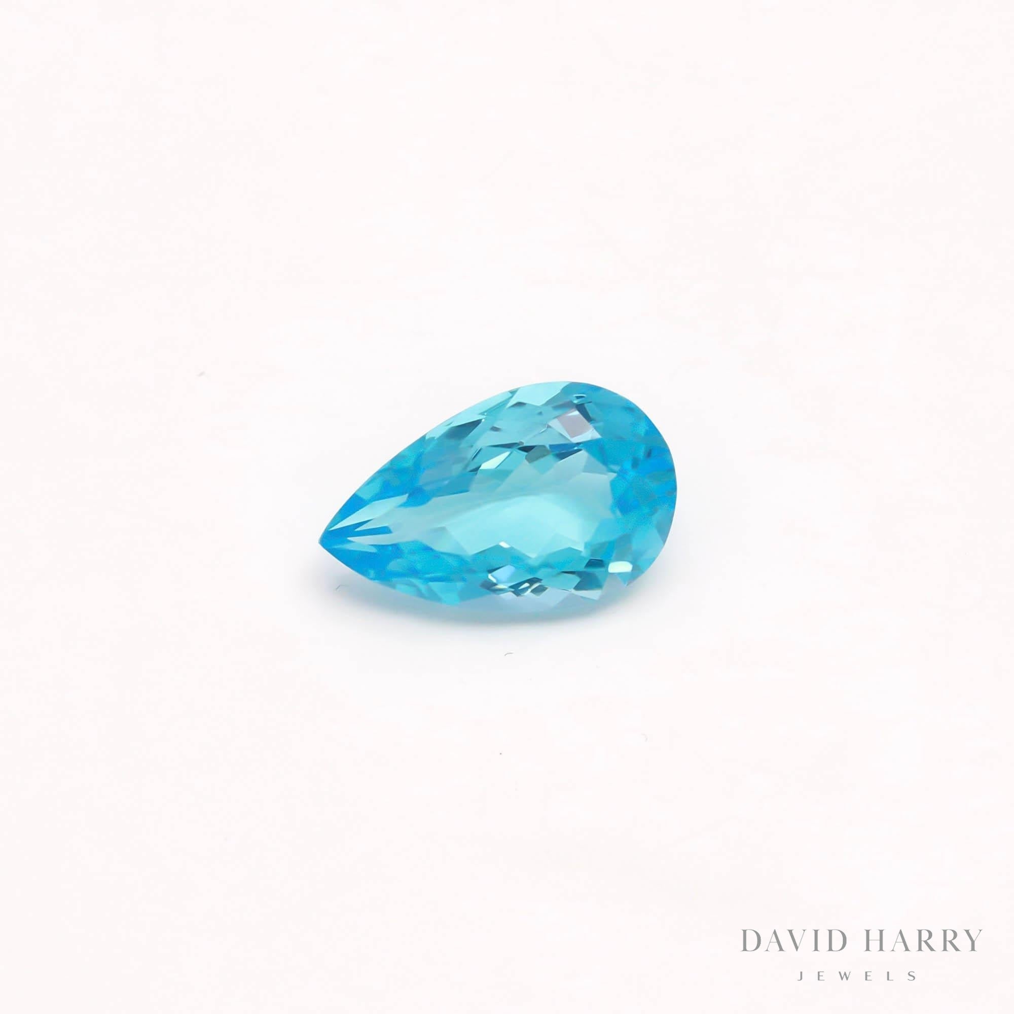 9.14ct Swiss Blue Topaz
