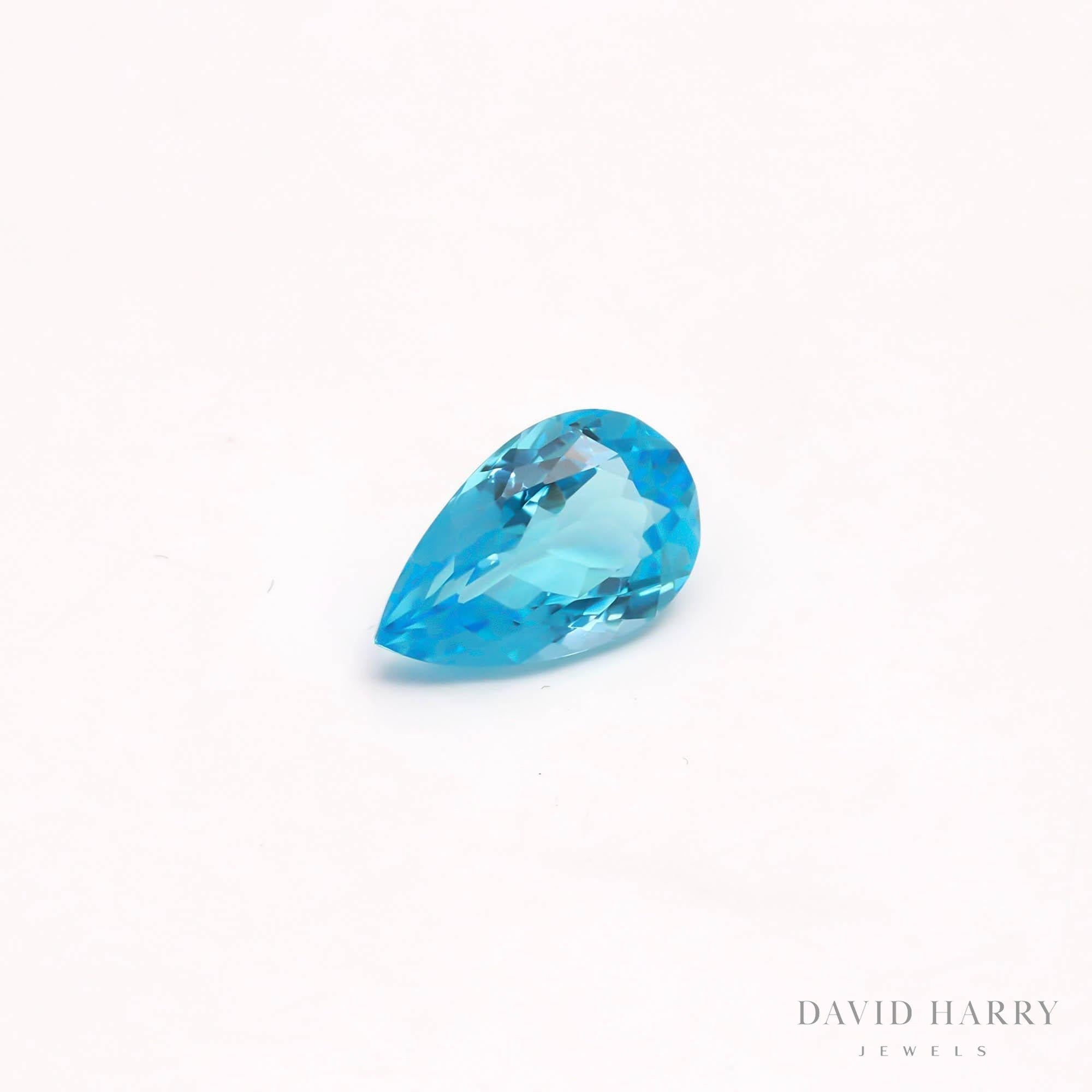 9.14ct Swiss Blue Topaz