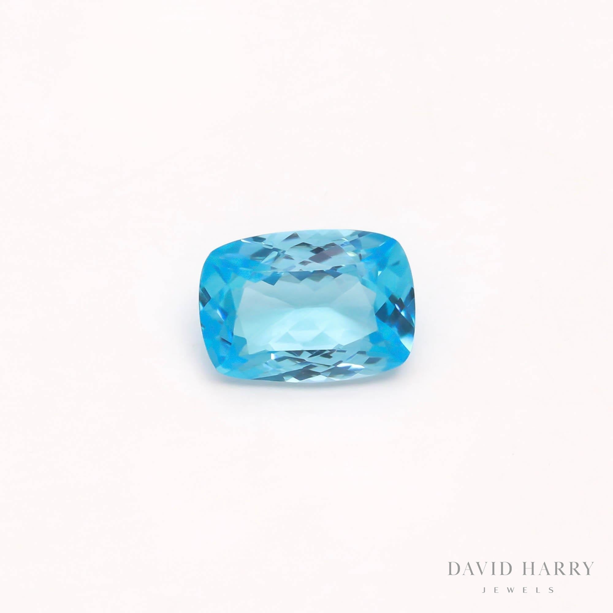 10.04ct Swiss Blue Topaz