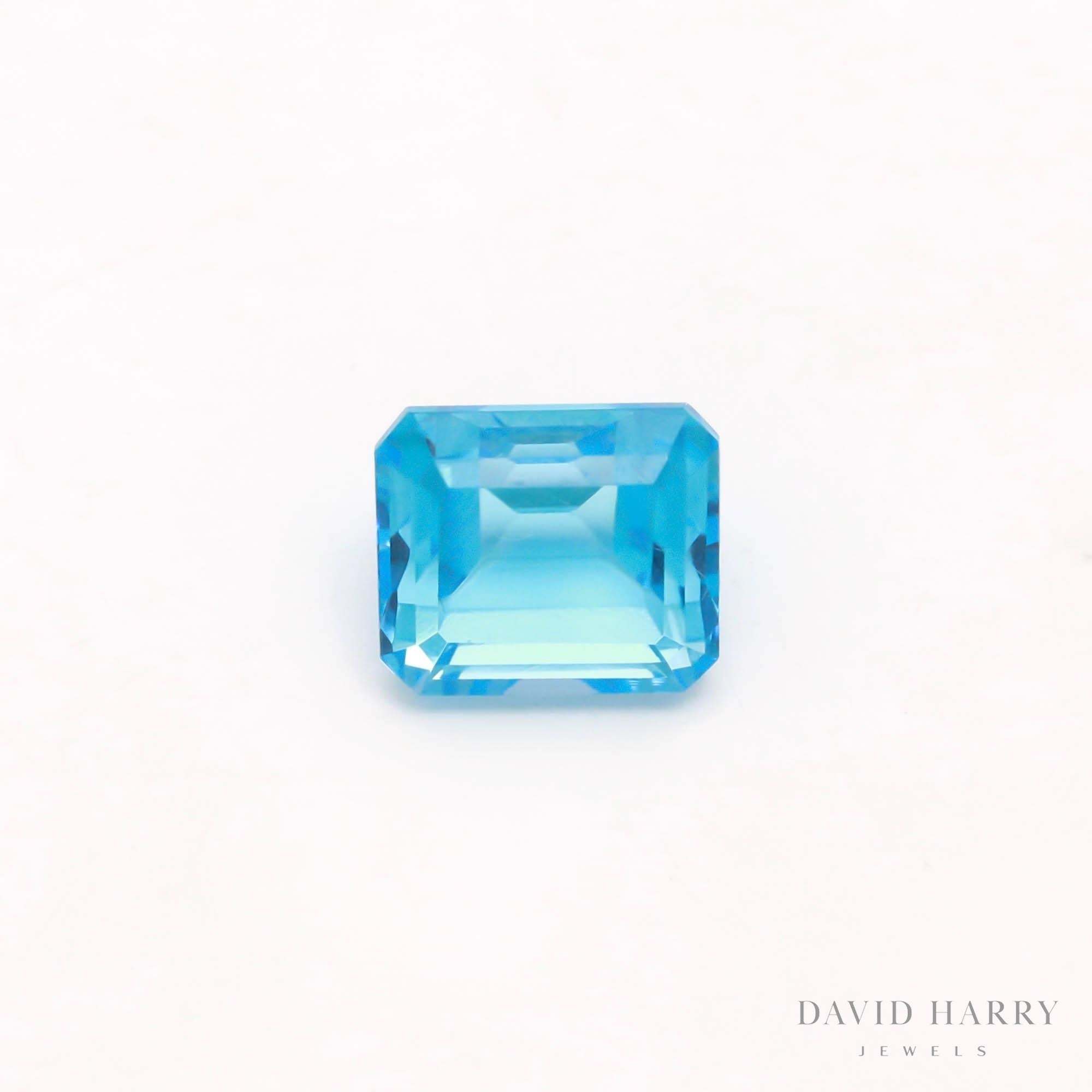 10.93ct Swiss Blue Topaz