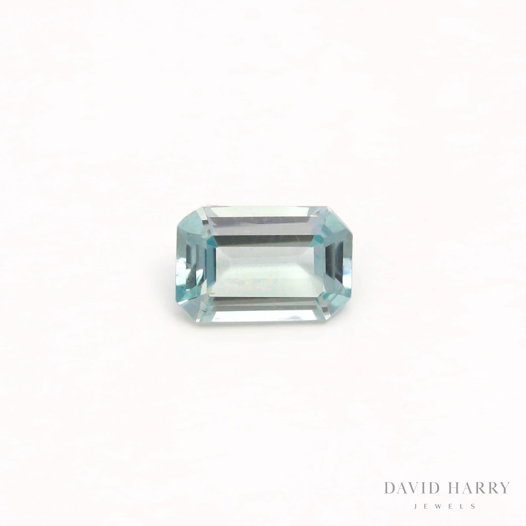 1.38ct Blue Aquamarine