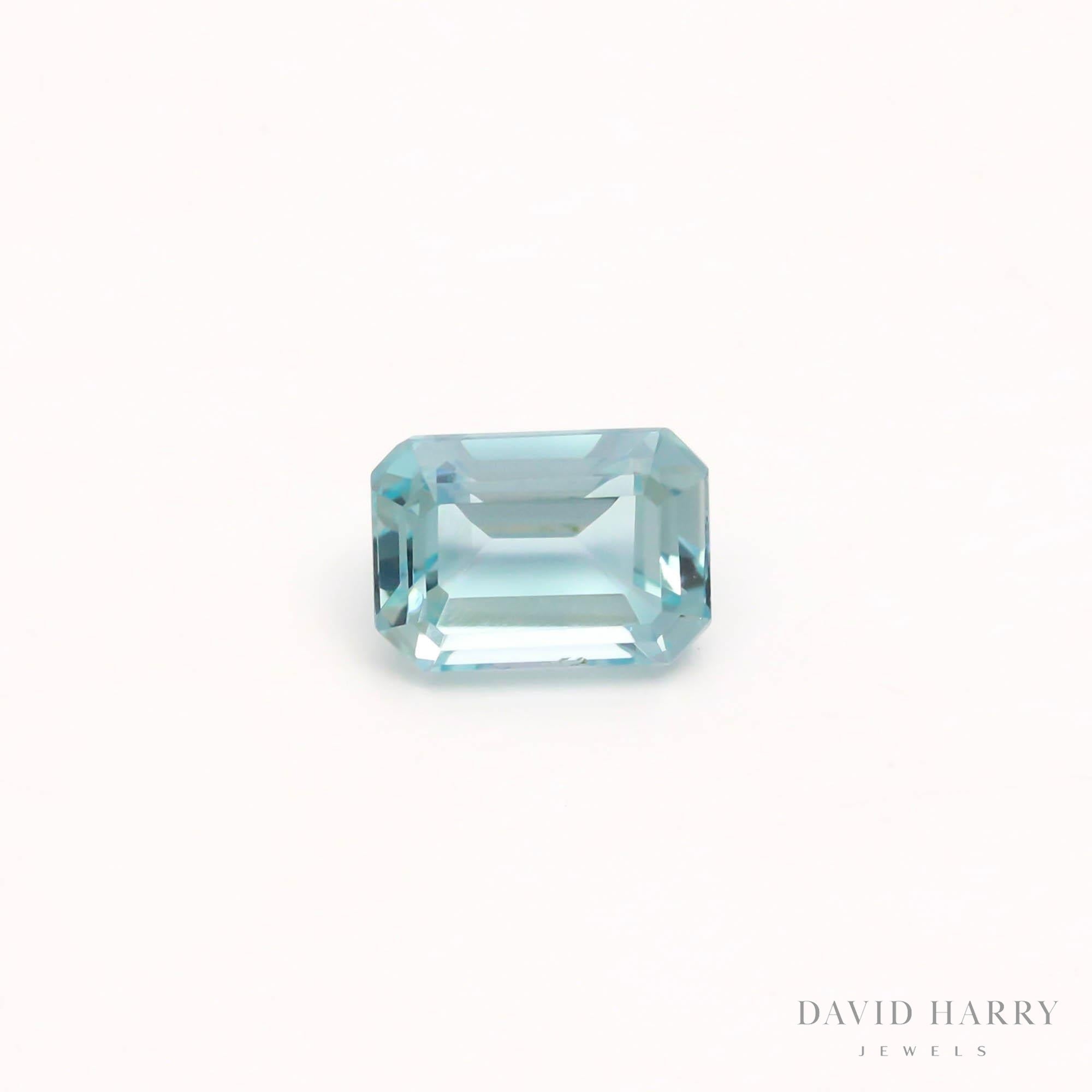 1.64ct Blue Aquamarine