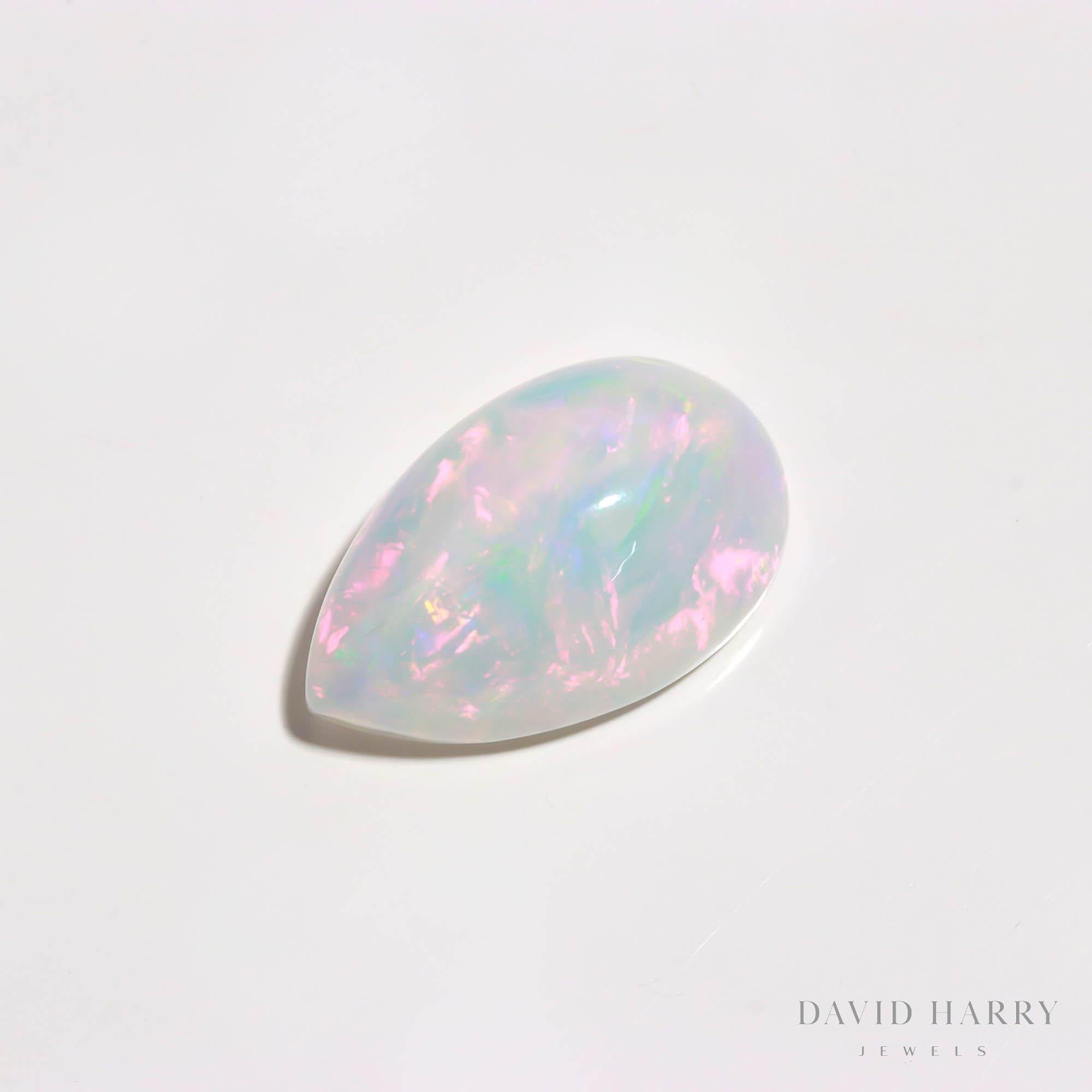 13.34ct White Opal