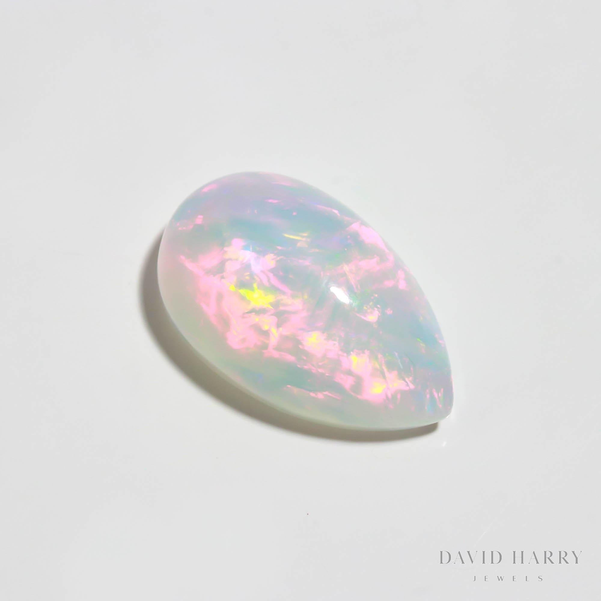 13.34ct White Opal