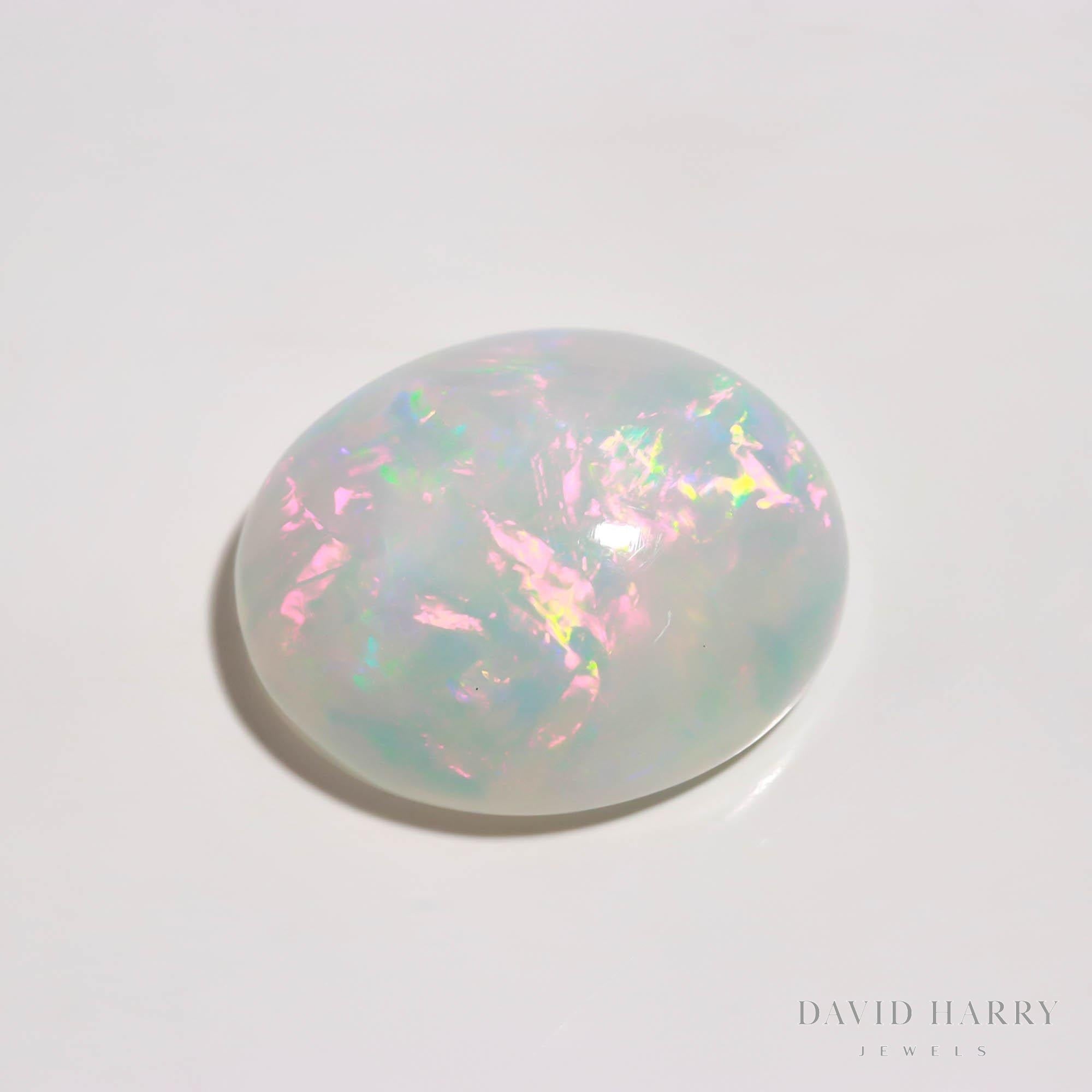 10.24ct White Opal