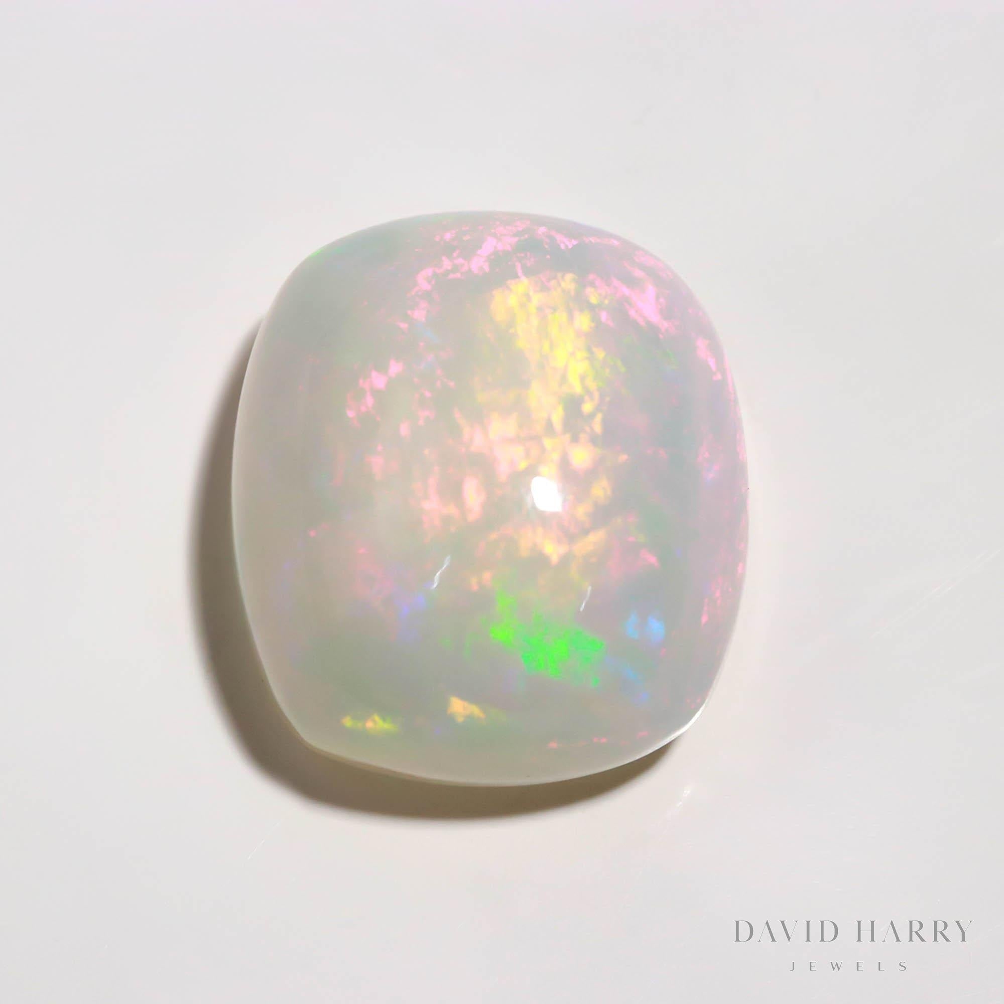 12.83ct White Opal